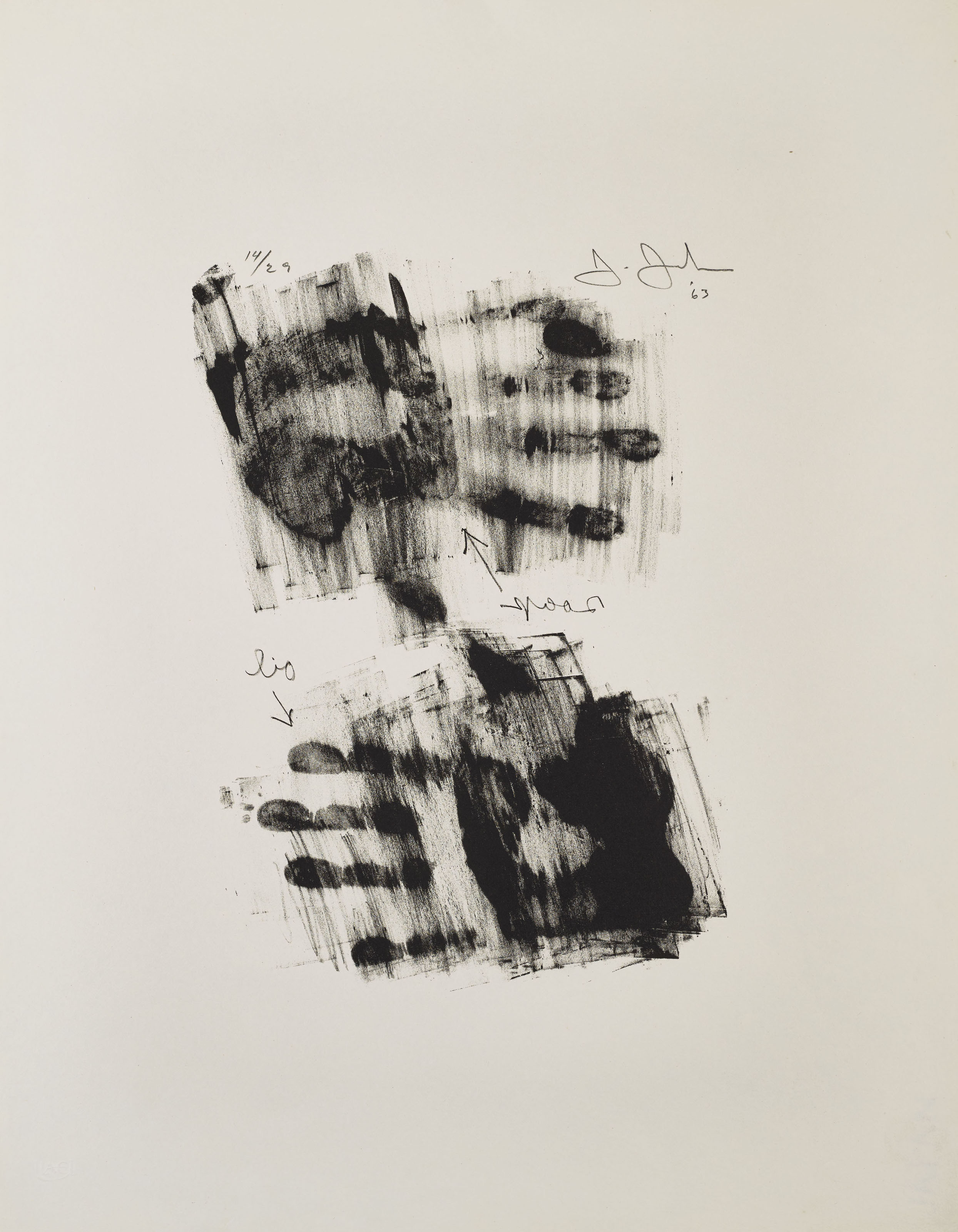 Jasper Johns — Рука