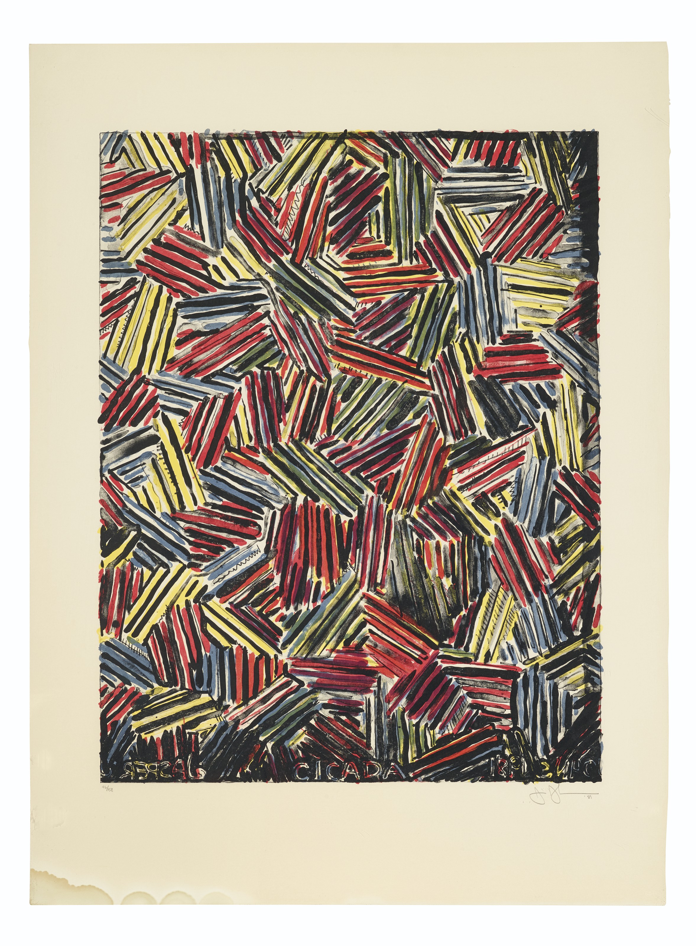 Jasper Johns — Цикада, изображение 2