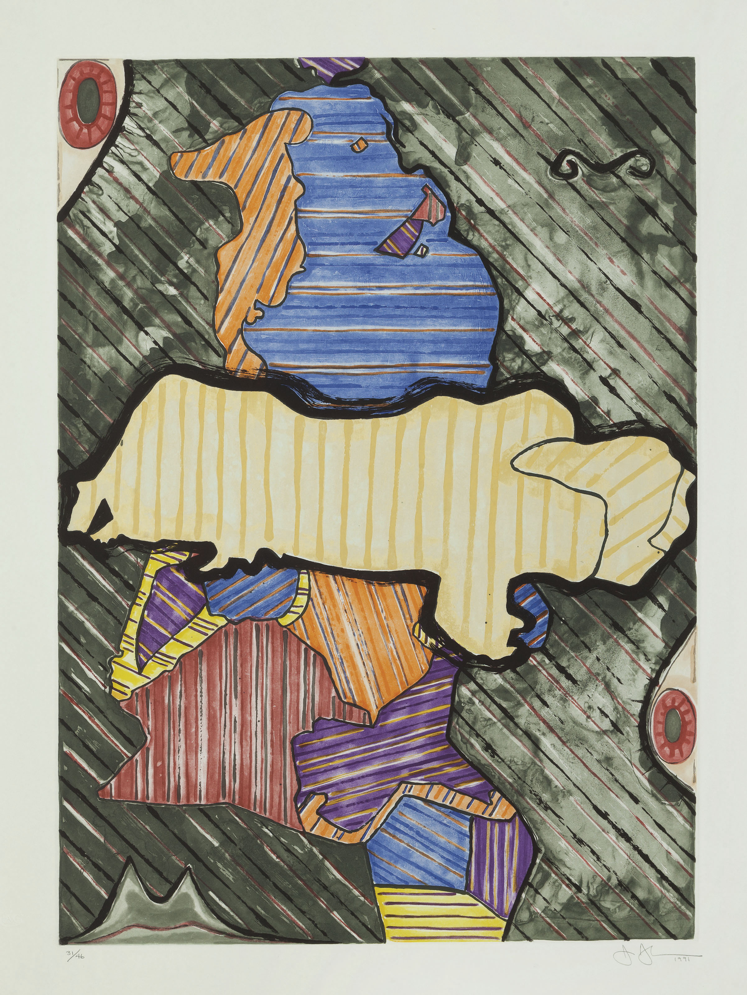 Jasper Johns — Зеленый Ангел