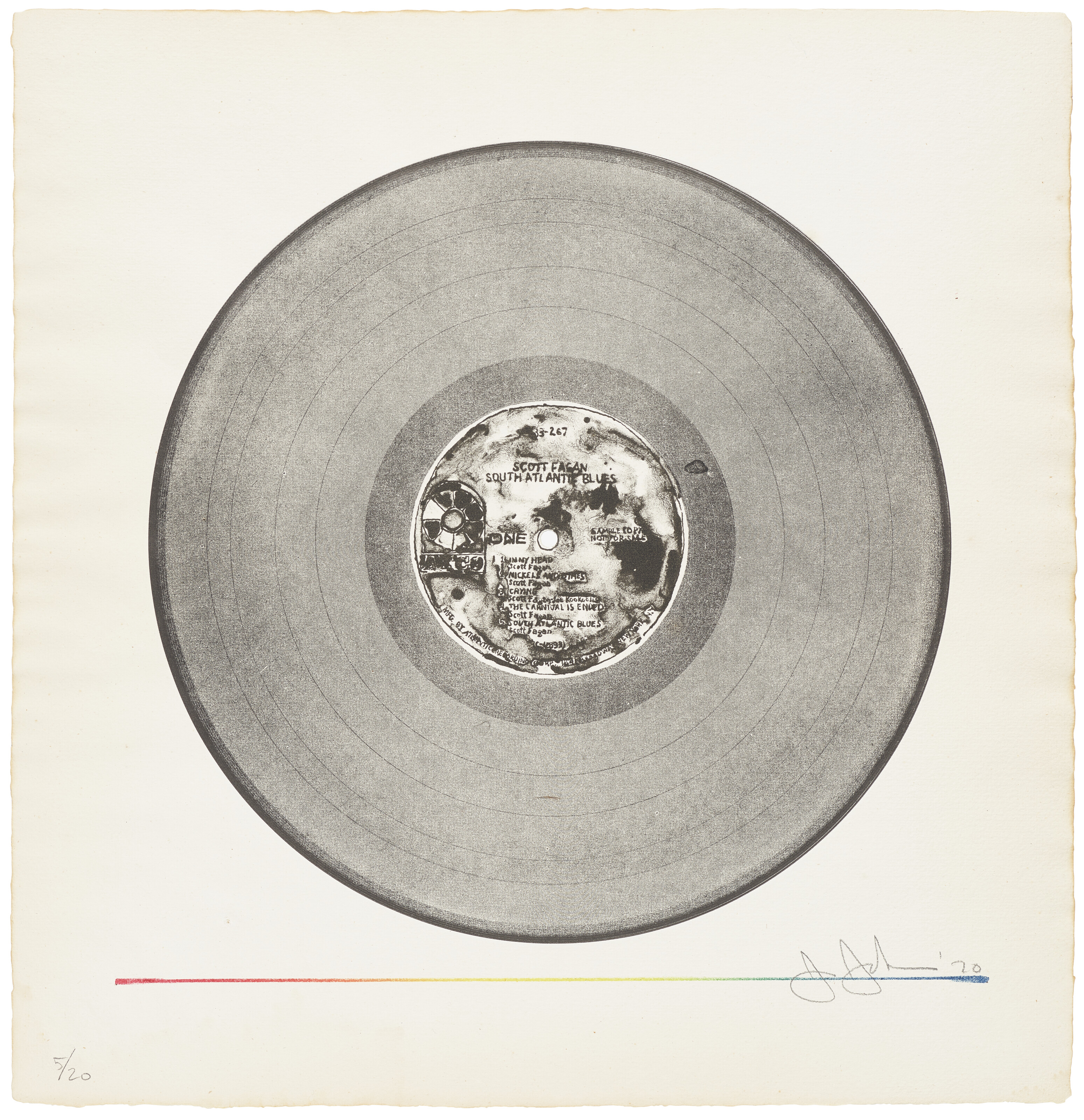Jasper Johns — Запись Скотта Фэгана, изображение 1