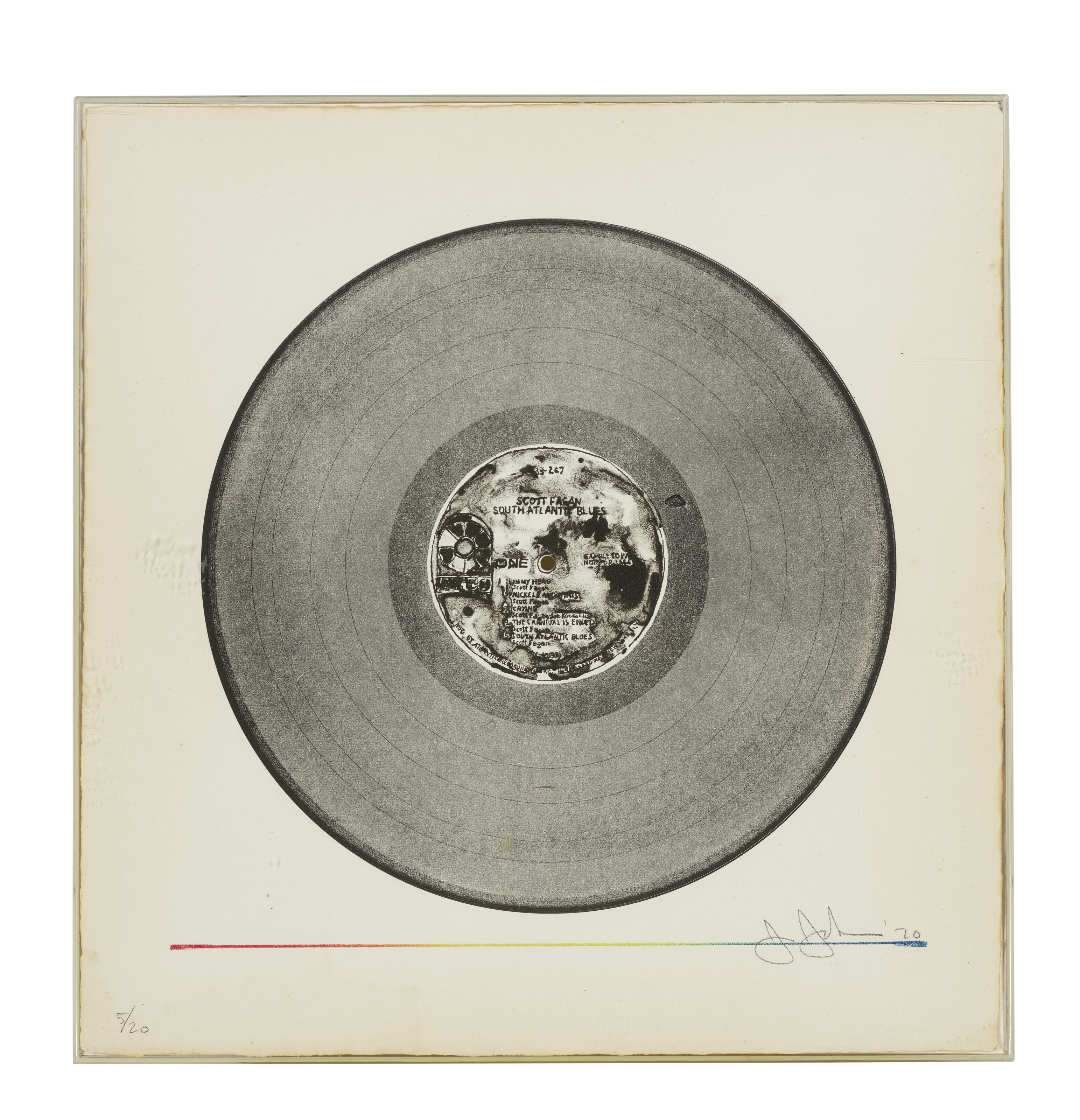 Jasper Johns — Запись Скотта Фэгана, изображение 2