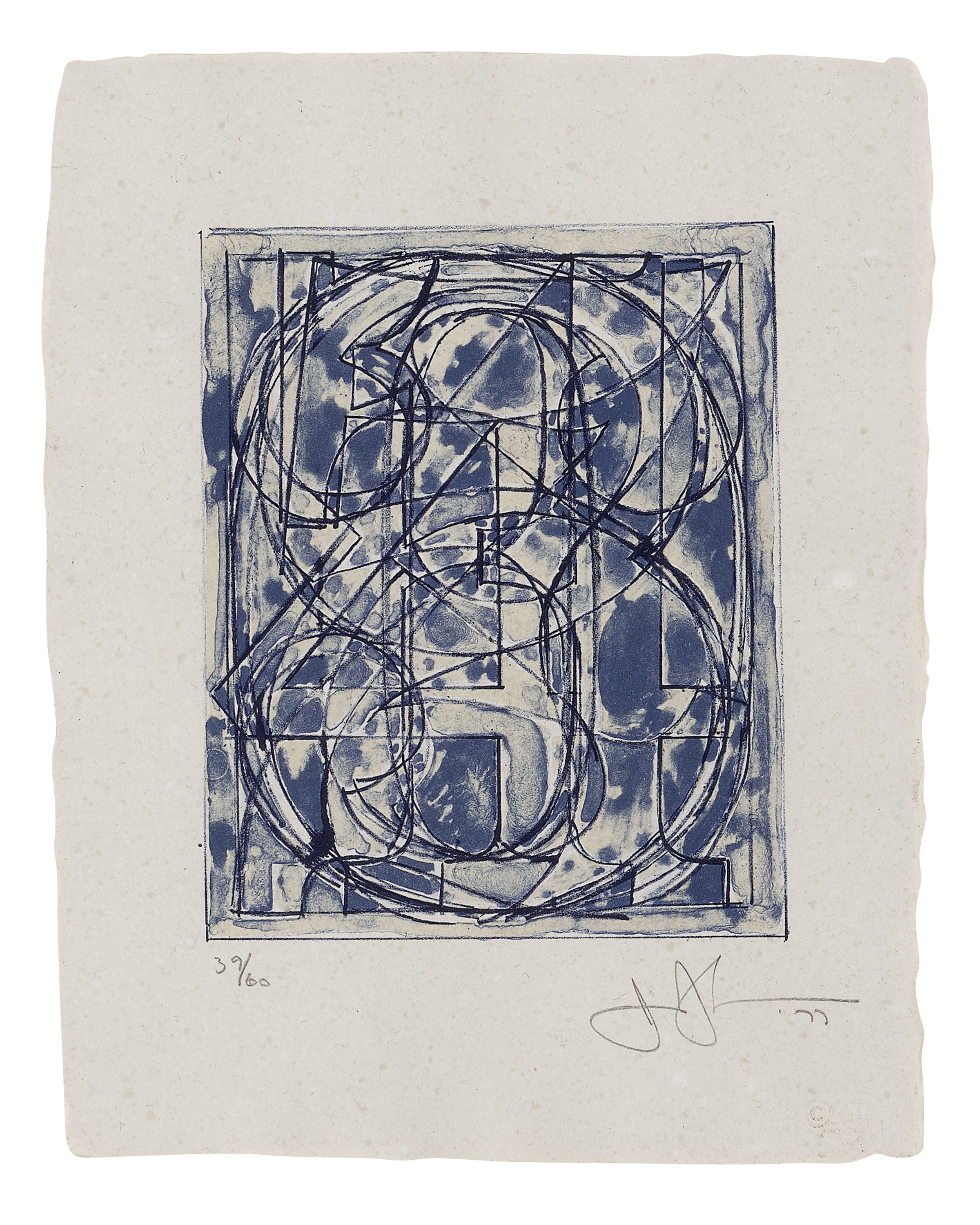 Jasper Johns — Три гравюры художника, изображение 2