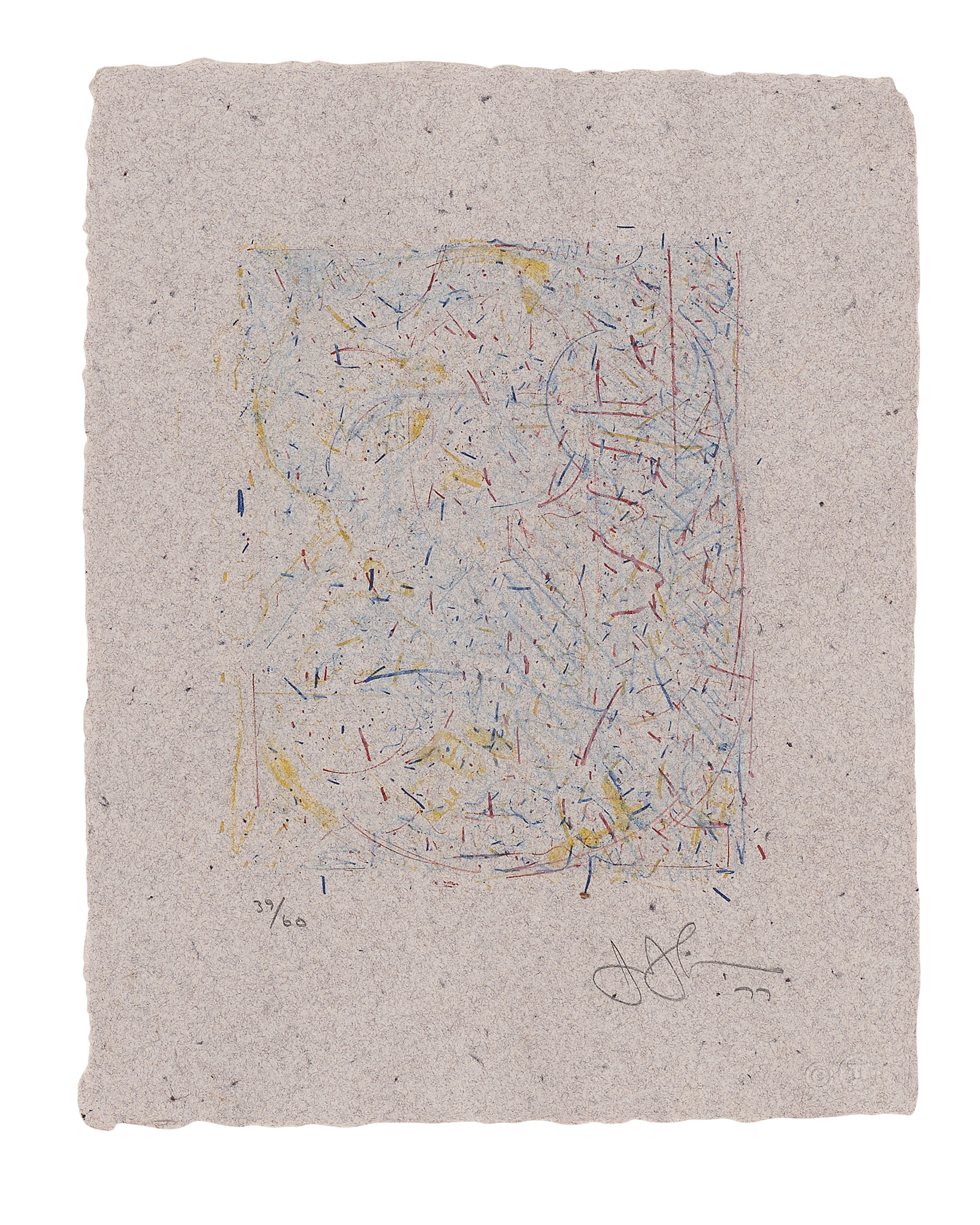 Jasper Johns — Три гравюры художника, изображение 4