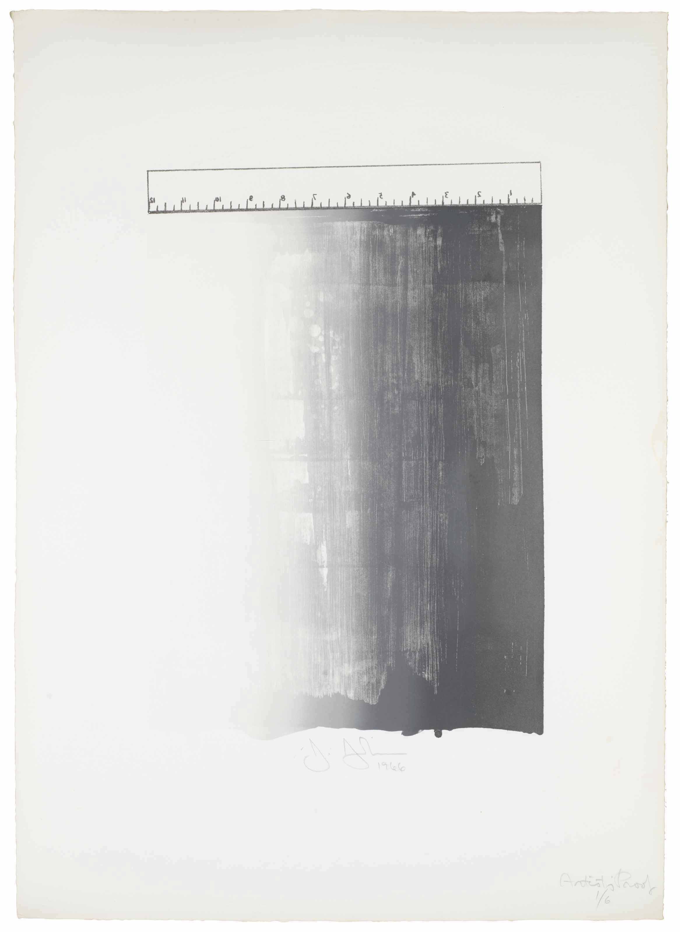 Jasper Johns — Линейка