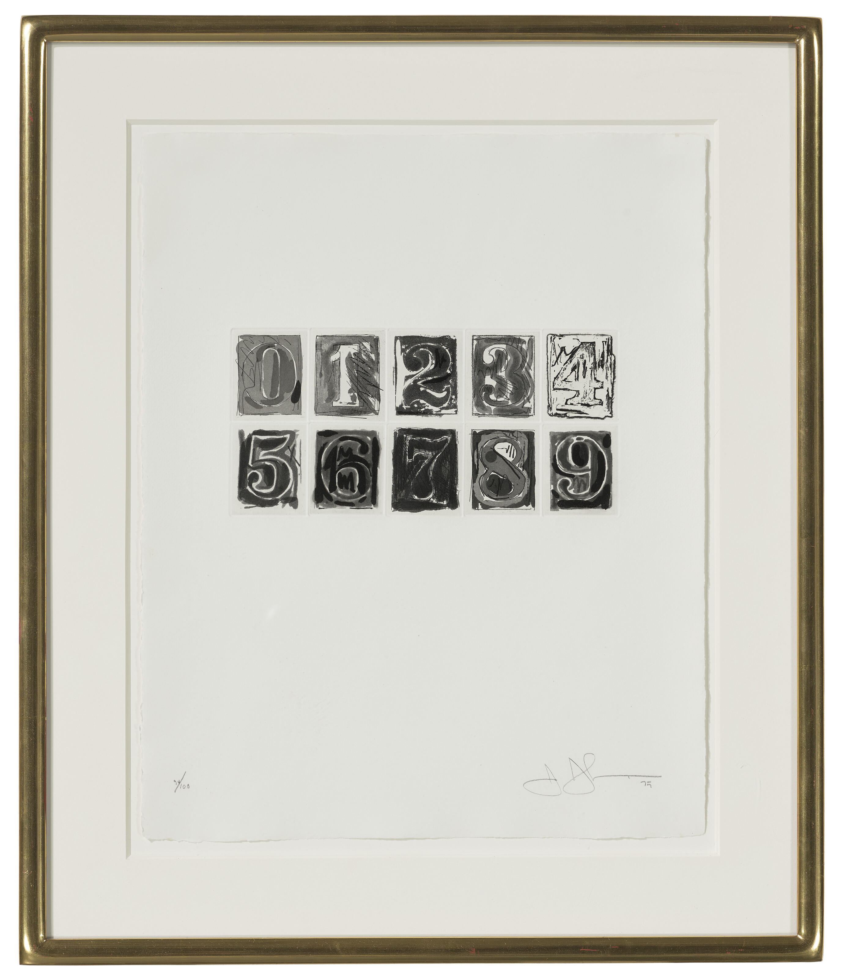 Jasper Johns — 0-9, изображение 2