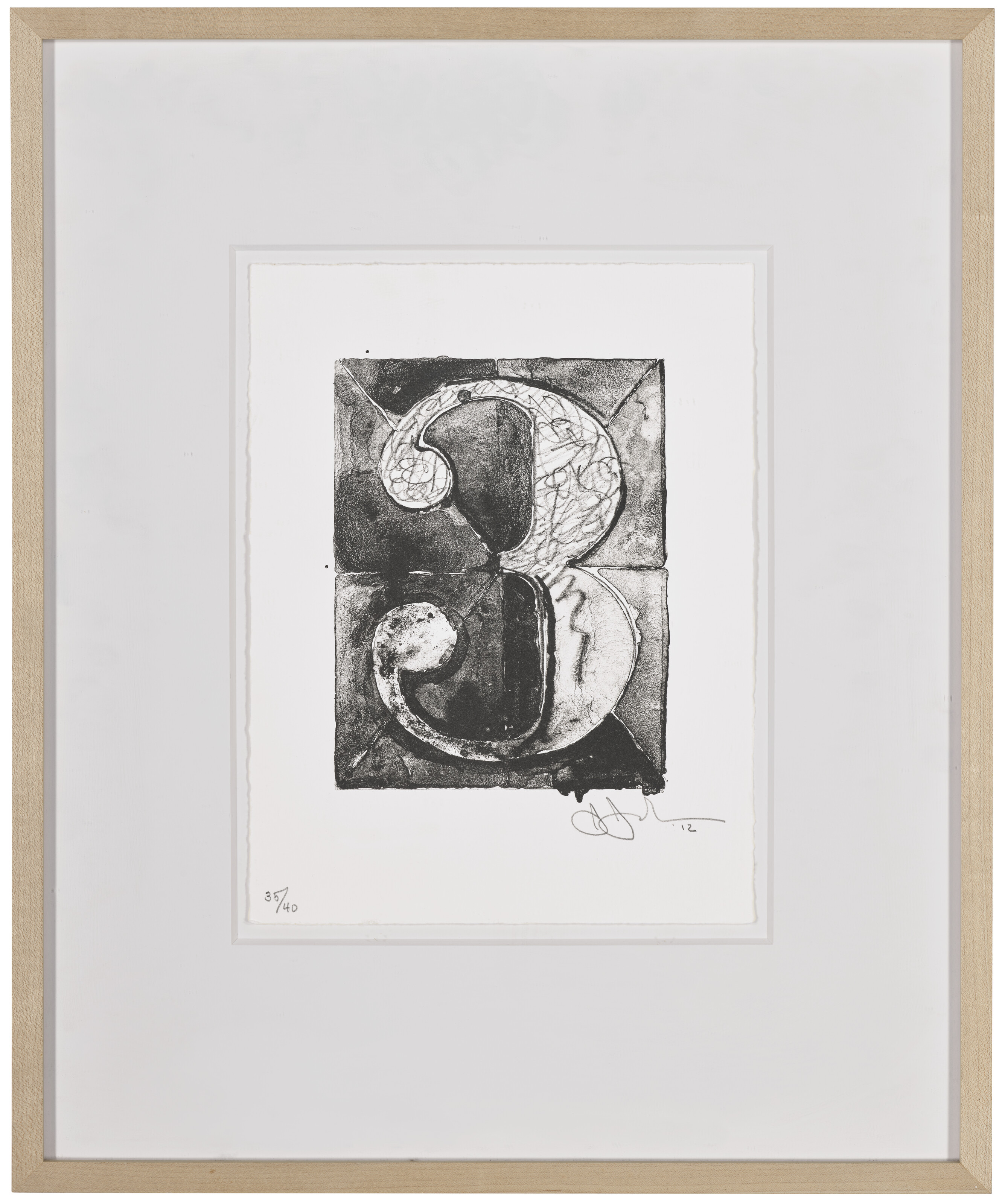 Jasper Johns — 3, от 0 до 9, изображение 2