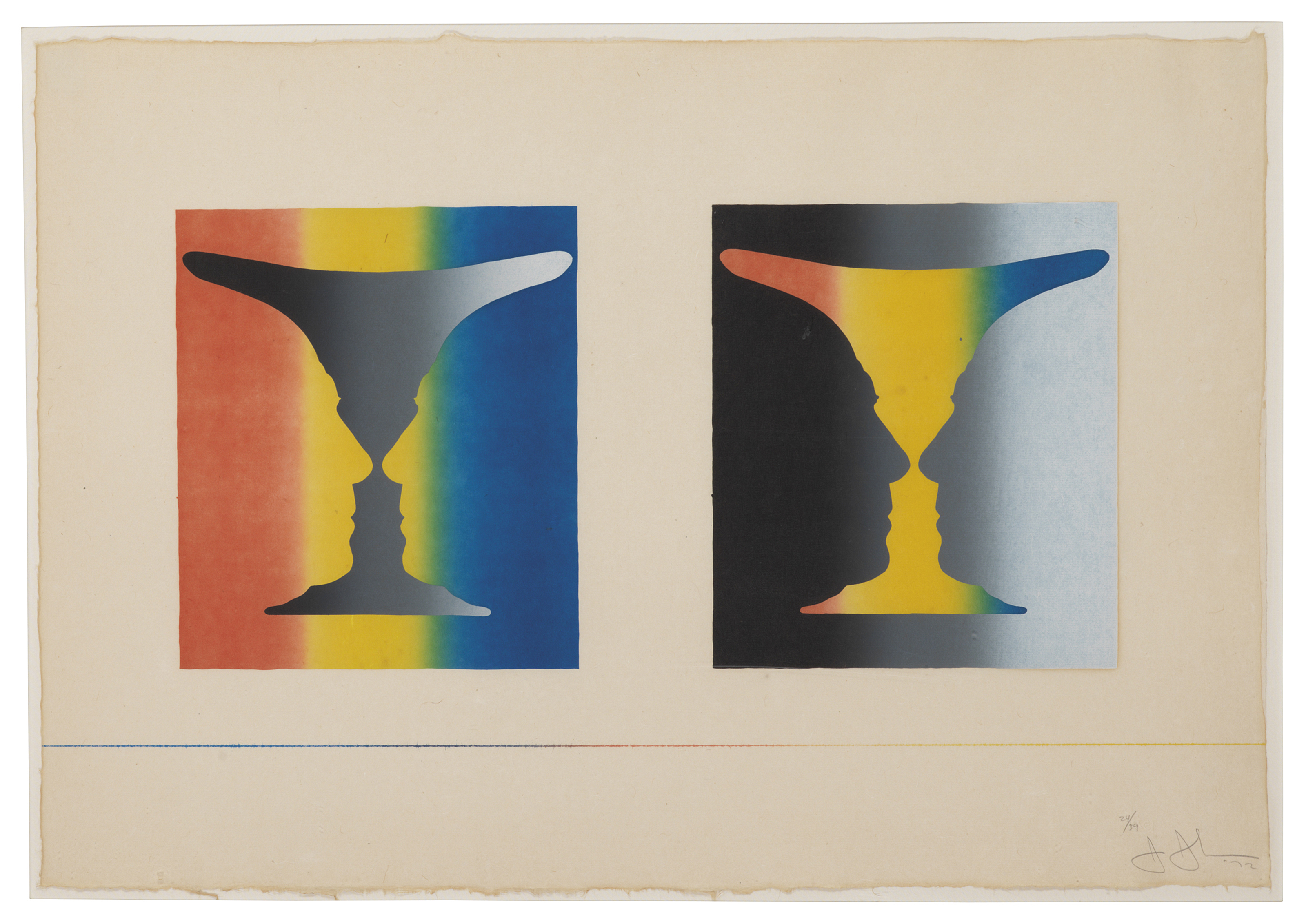 Jasper Johns — Чашки 4 Пикассо