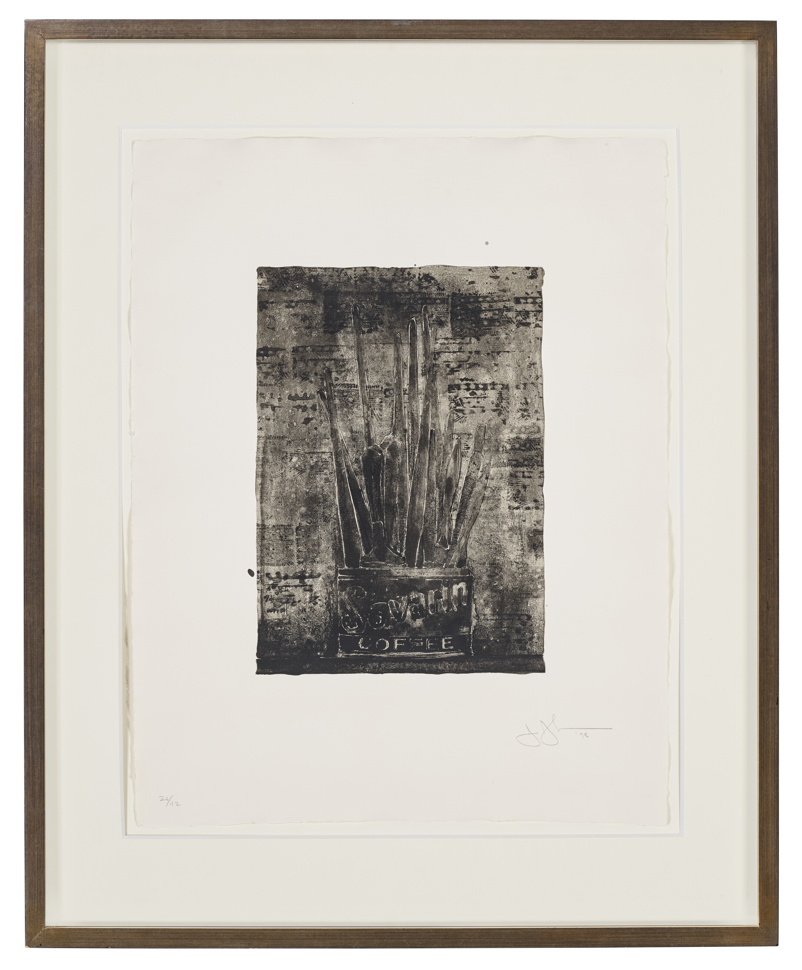 Jasper Johns — Саварин 1 (печенье), изображение 2