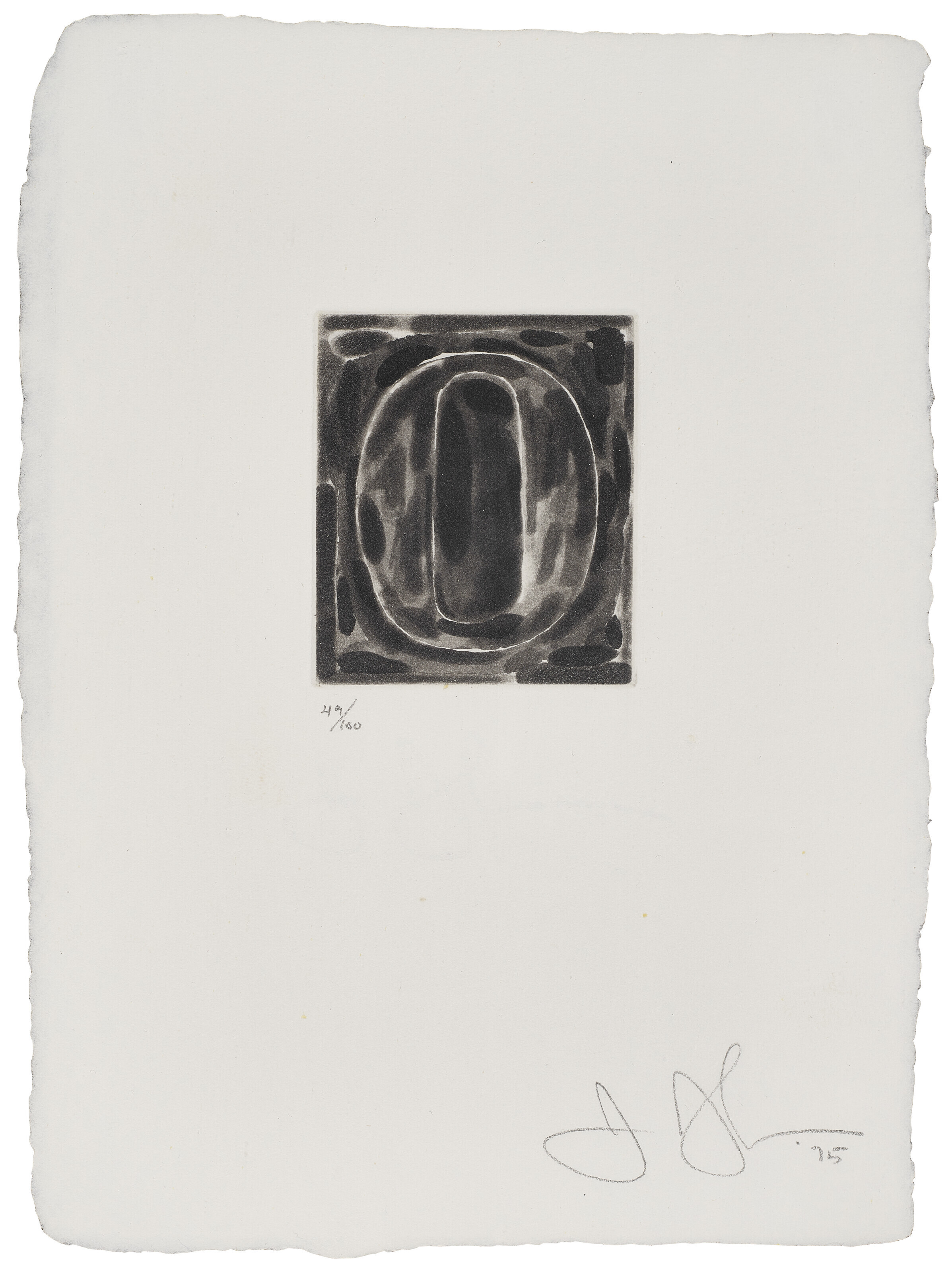 Jasper Johns — 0-9 (Набор из десяти цифр), изображение 2