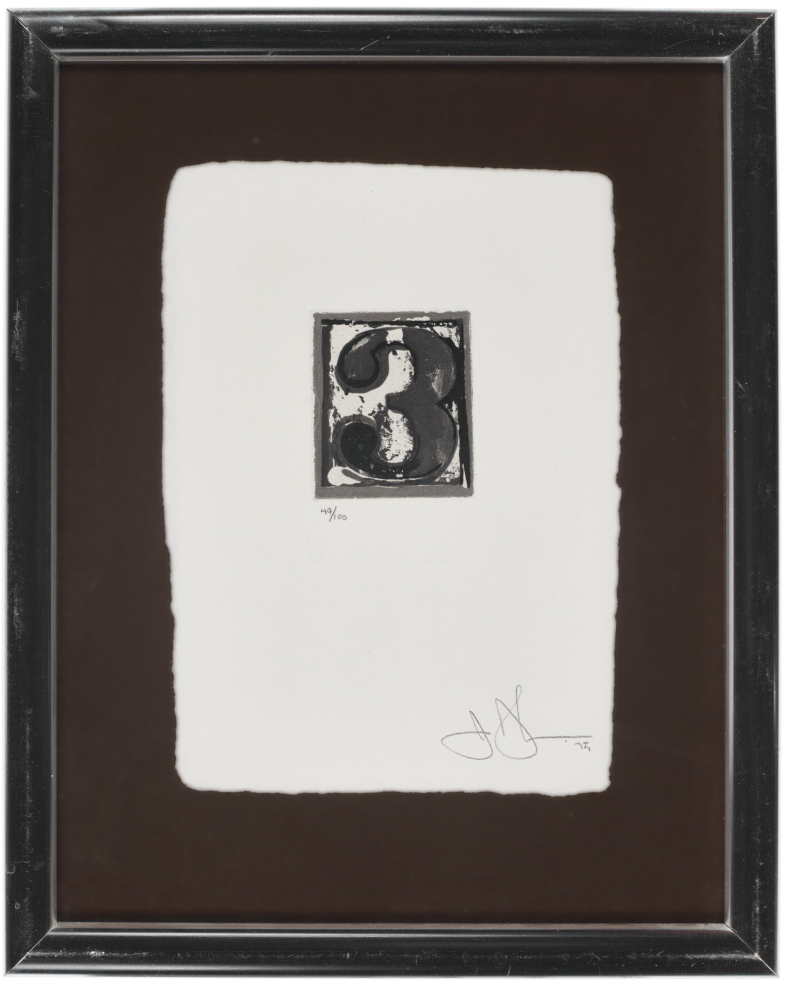 Jasper Johns — 0-9 (Набор из десяти цифр), изображение 15