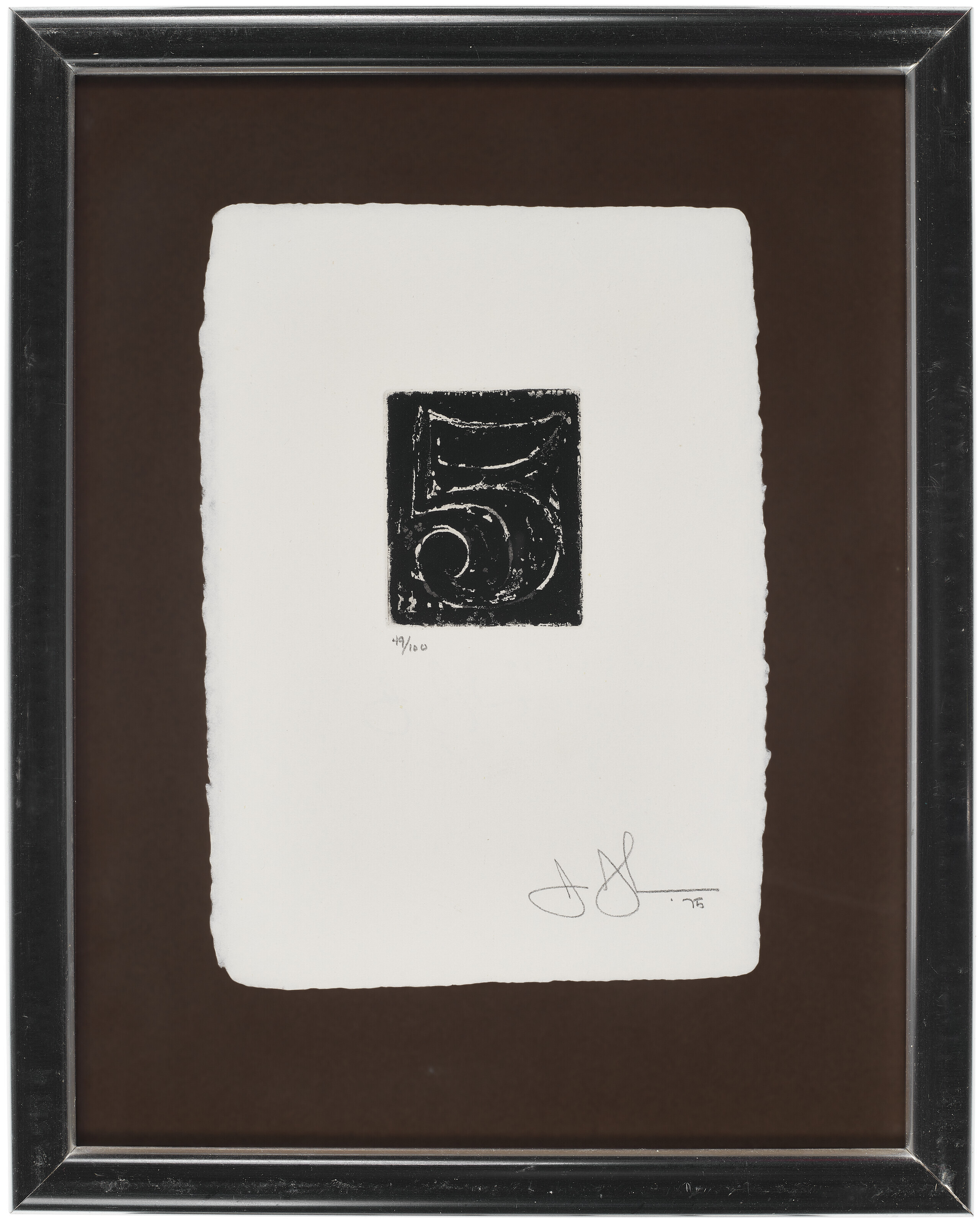Jasper Johns — 0-9 (Набор из десяти цифр), изображение 17