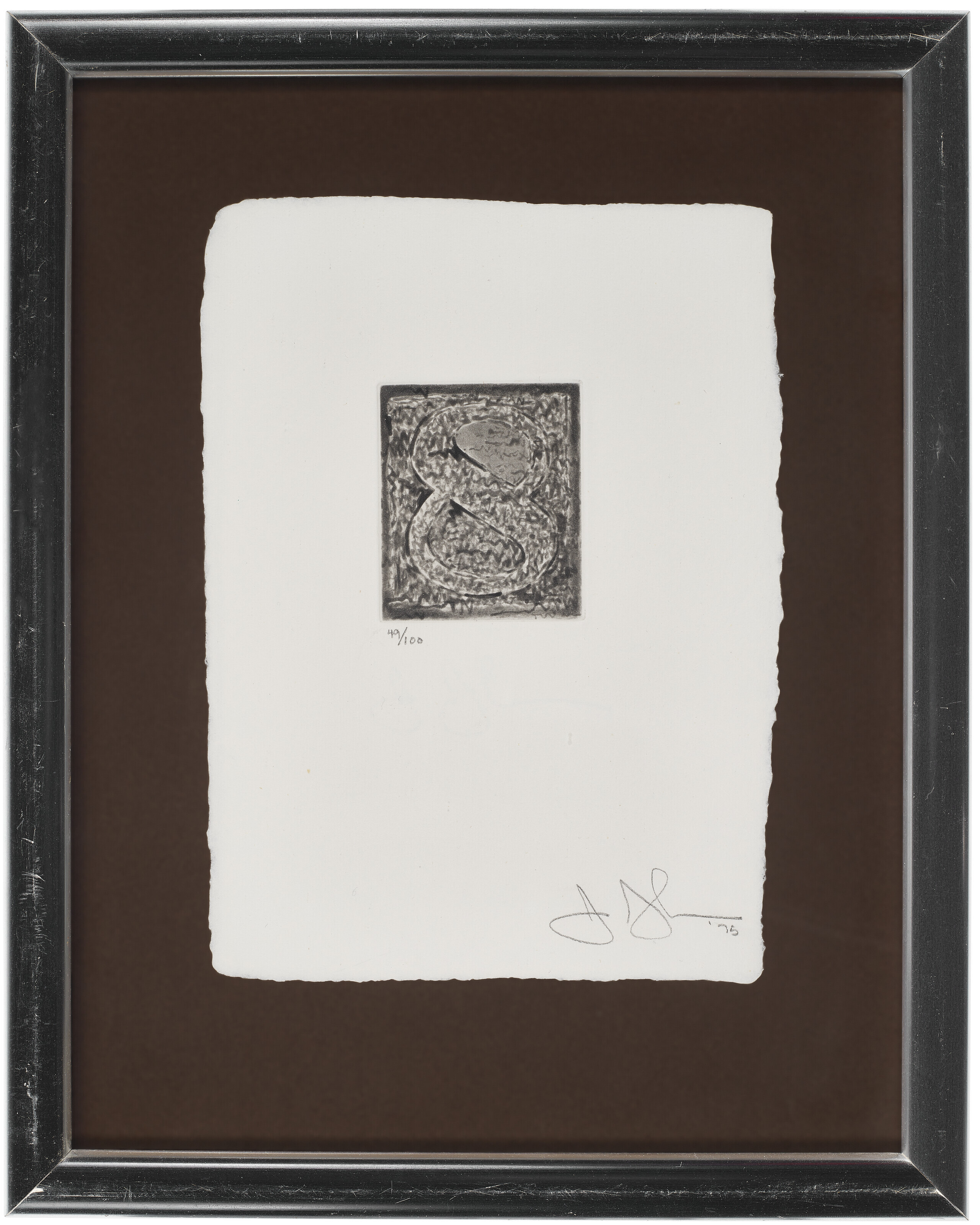 Jasper Johns — 0-9 (Набор из десяти цифр), изображение 20