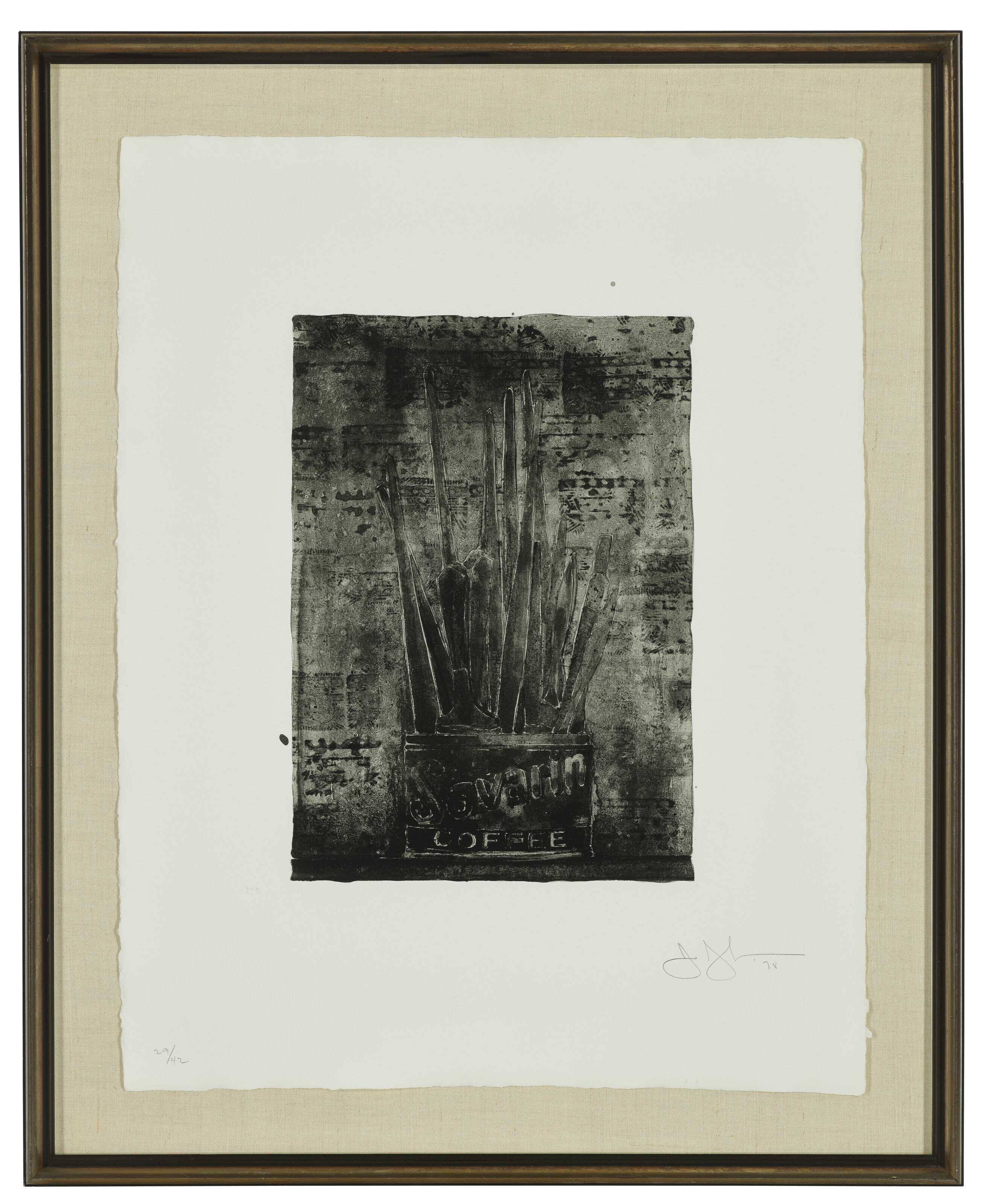 Jasper Johns — Саварин 1 (печенье), изображение 2