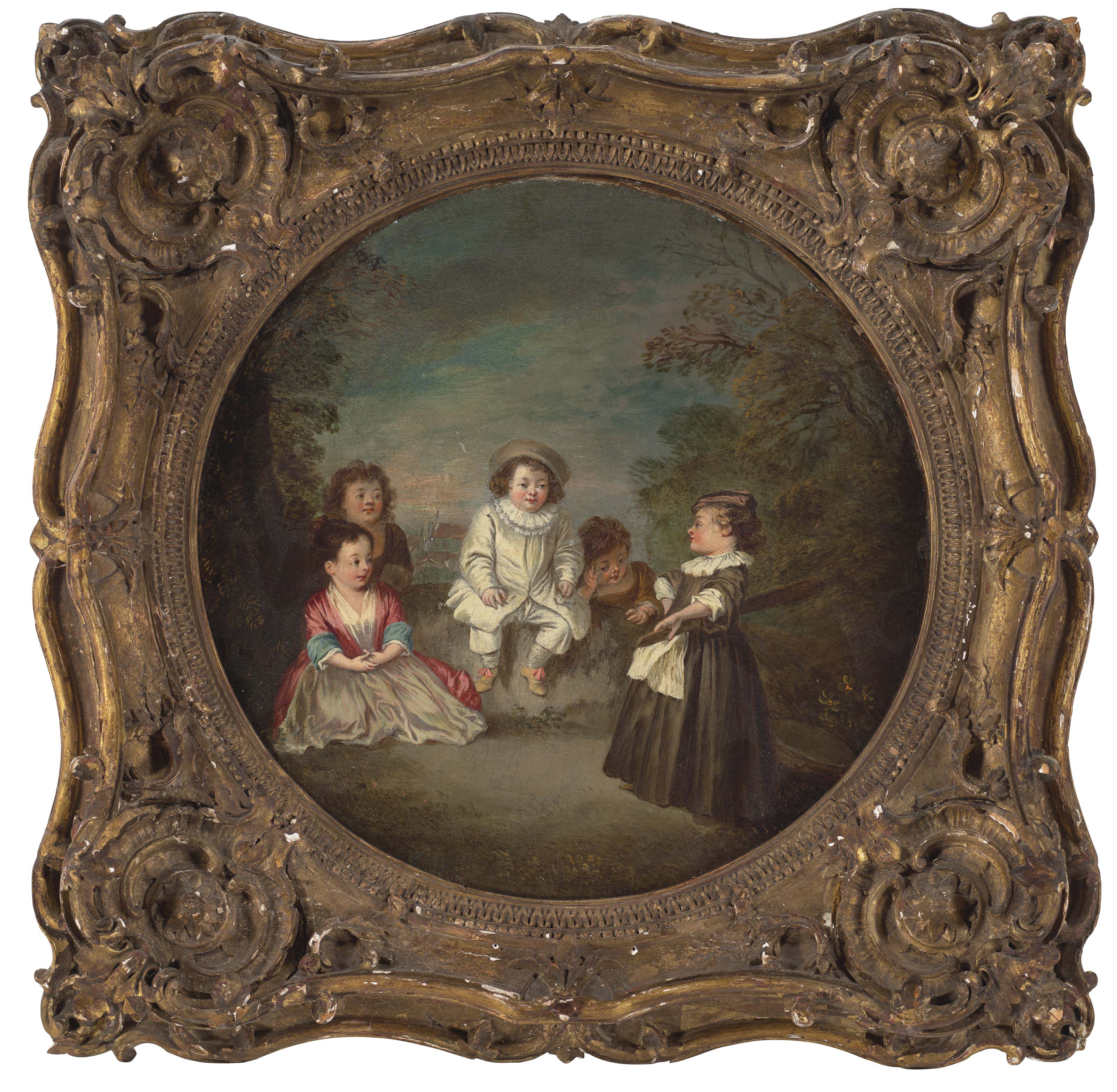 Jean Antoine Watteau — Боже мой! Прекрасная пора