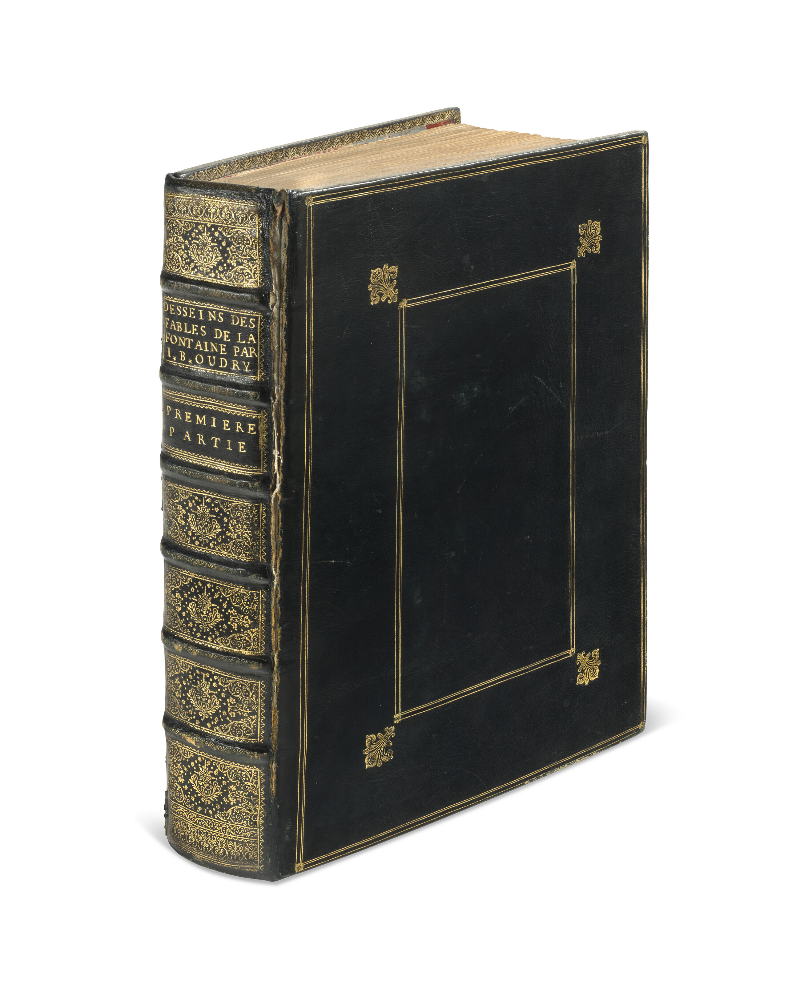 Jean Baptiste Oudry — Альбом с фронтисписом и 138 иллюстрациями к I-VI книгам басен Жана де Лафонтена, изображение 17