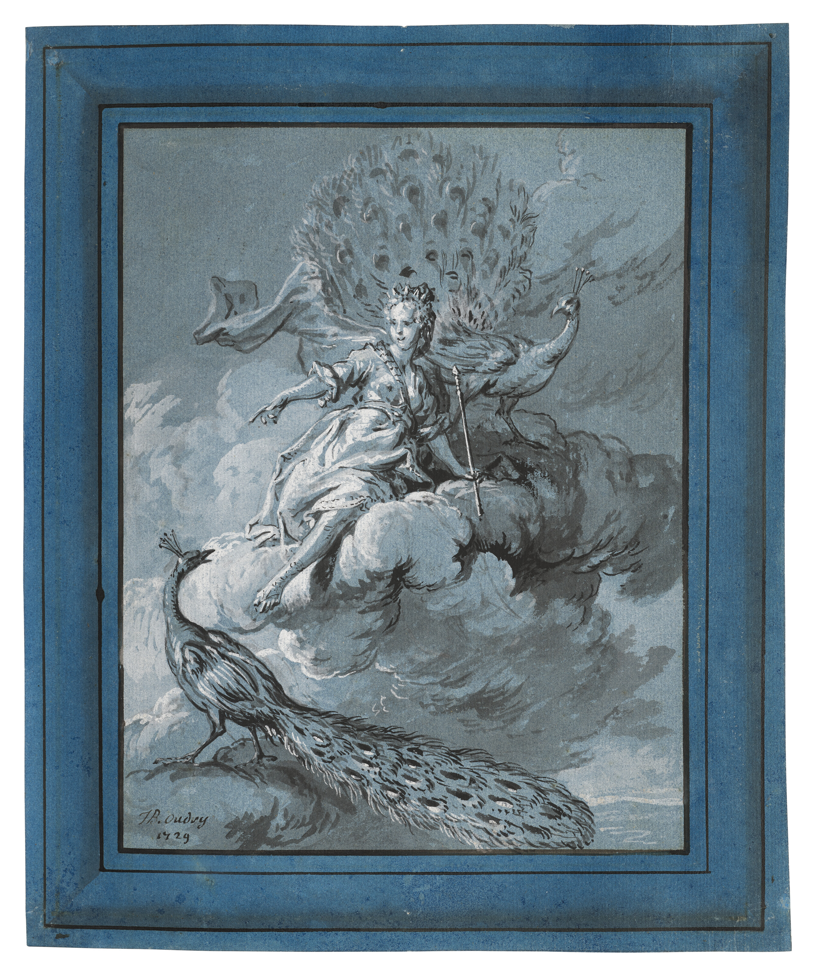 Jean Baptiste Oudry — Альбом с фронтисписом и 138 иллюстрациями к I-VI книгам басен Жана де Лафонтена, изображение 6