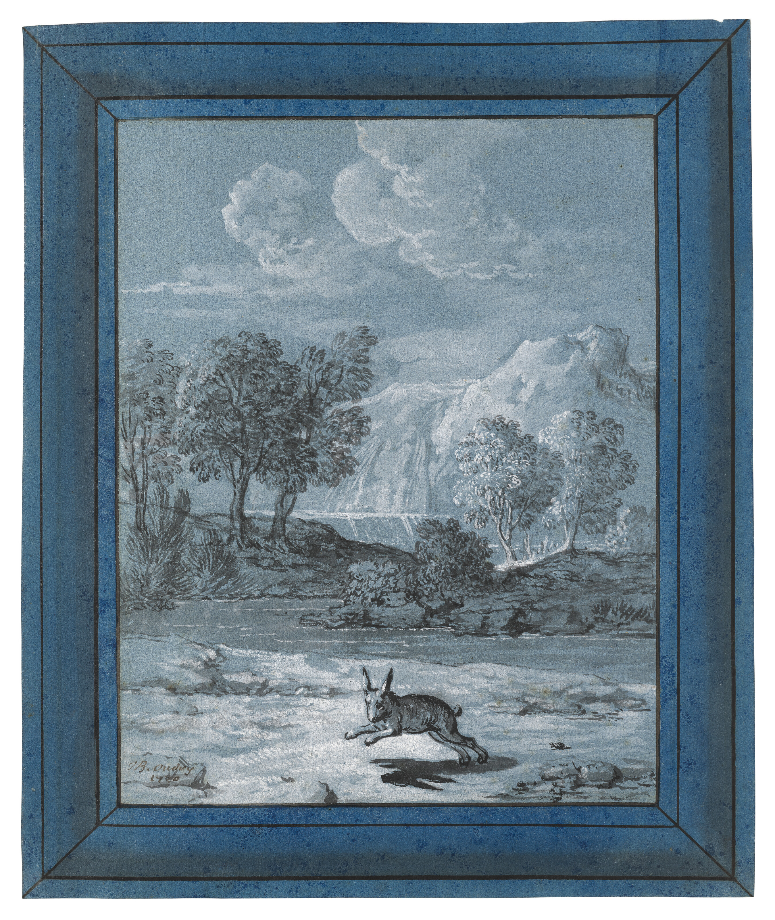 Jean Baptiste Oudry — Альбом с фронтисписом и 138 иллюстрациями к I-VI книгам басен Жана де Лафонтена, изображение 8
