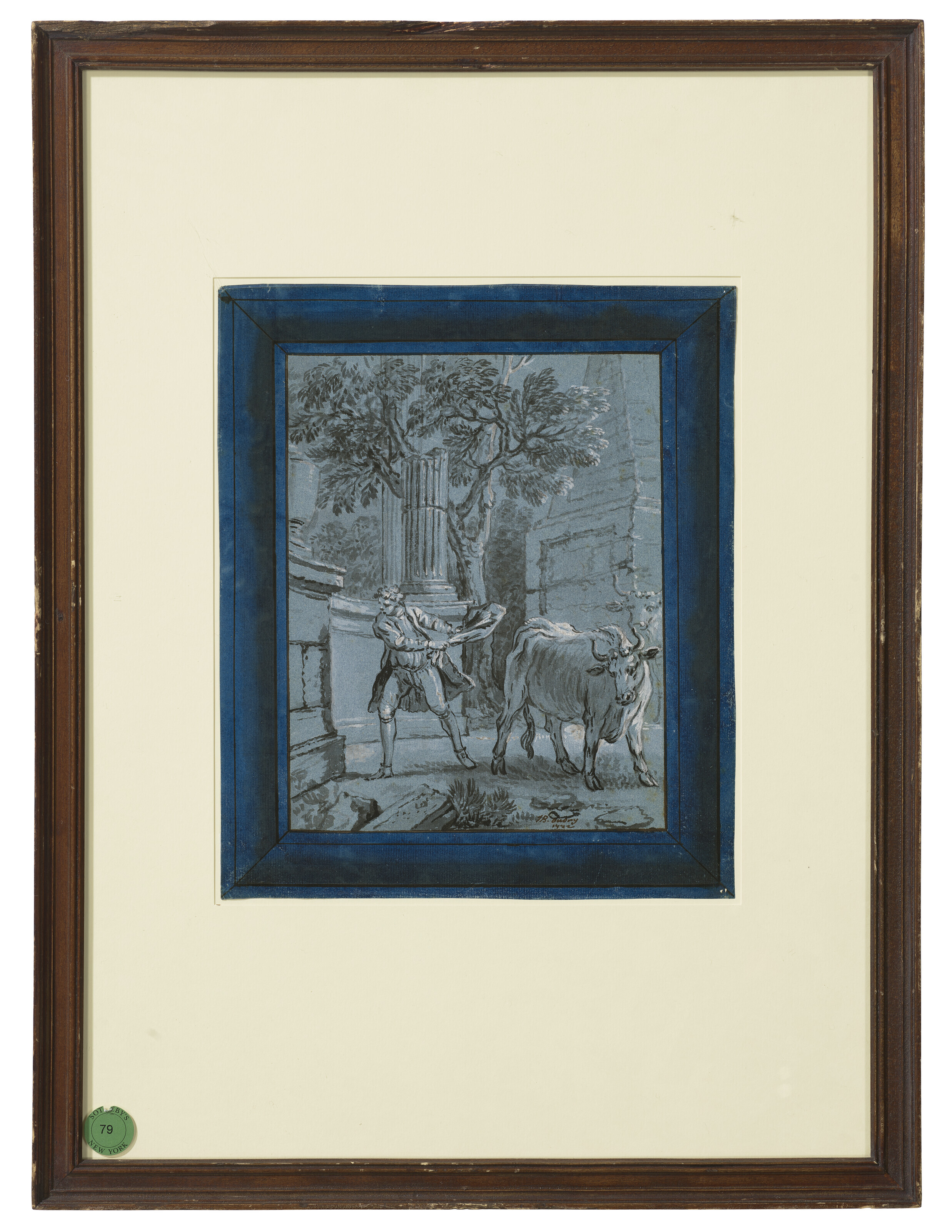 Jean Baptiste Oudry — Человек и уж (Жан де Лафонтен, Избранные басни, книга X, басня 1), изображение 2