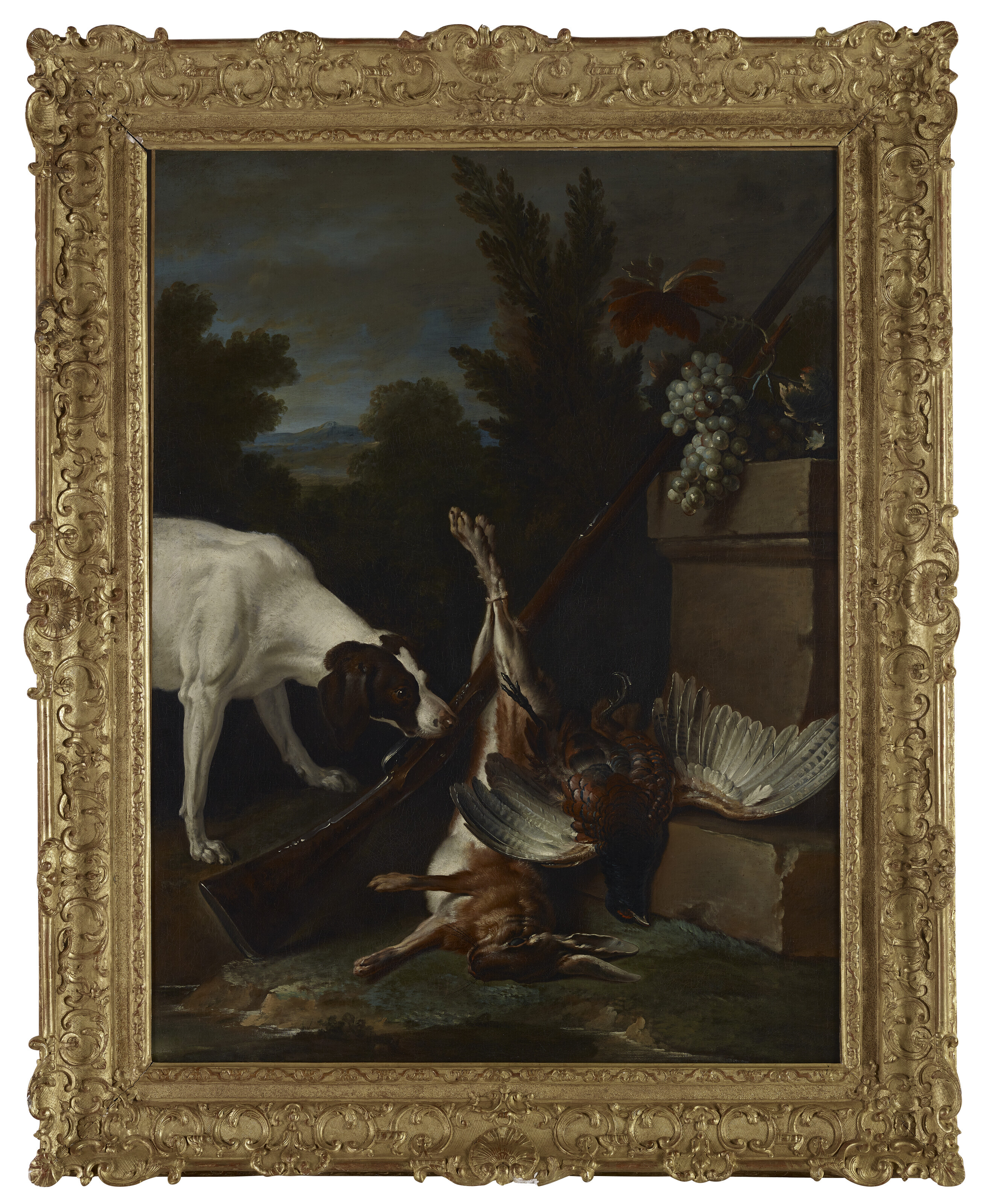 Jean Baptiste Oudry — Английский указатель и охотничий трофей