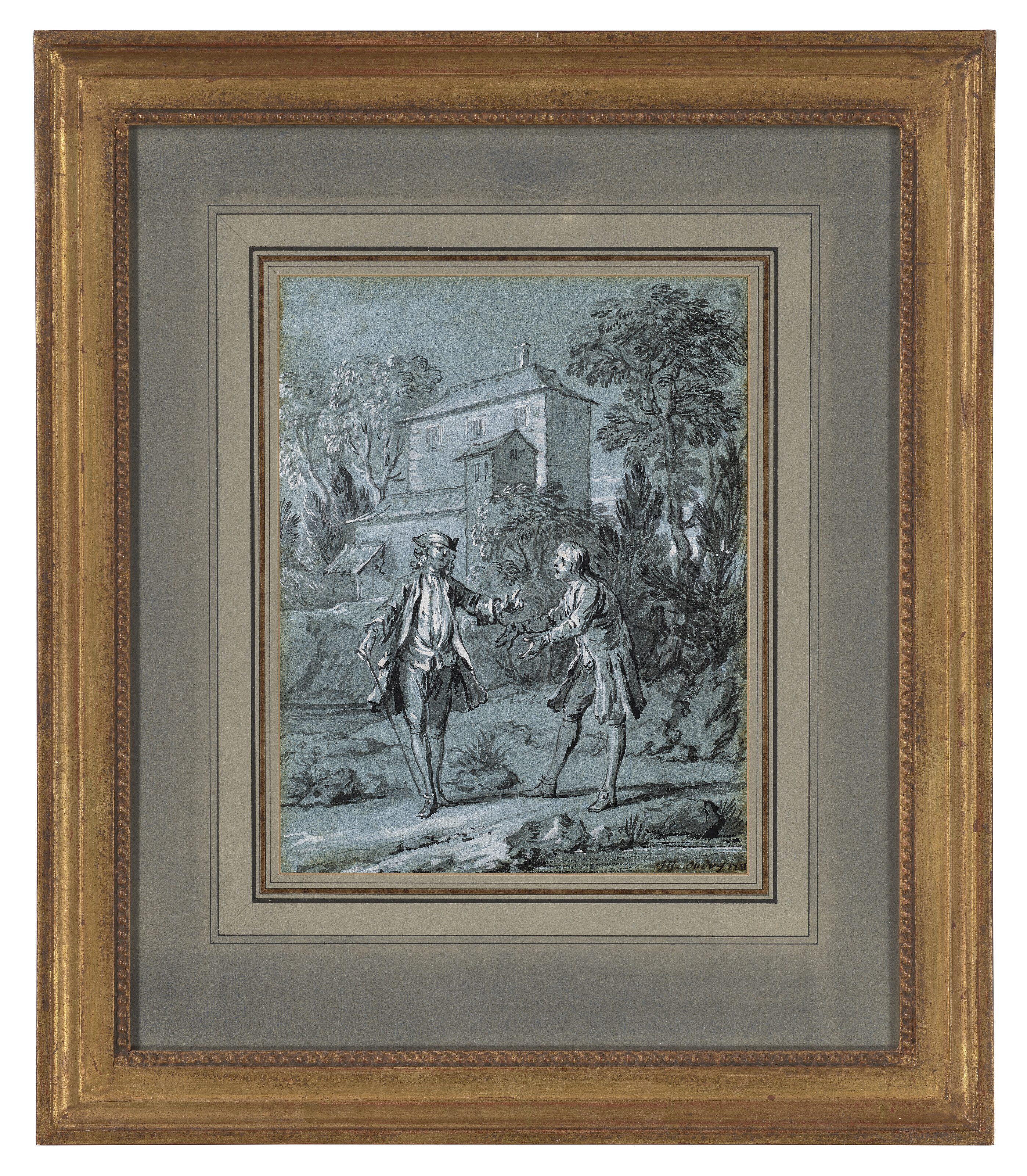 Jean Baptiste Oudry — Неблагодарность и несправедливость людей по отношению к судьбе (Жан де Лафонтен, Избранные басни, книга VII, басня XIV), изображение 2