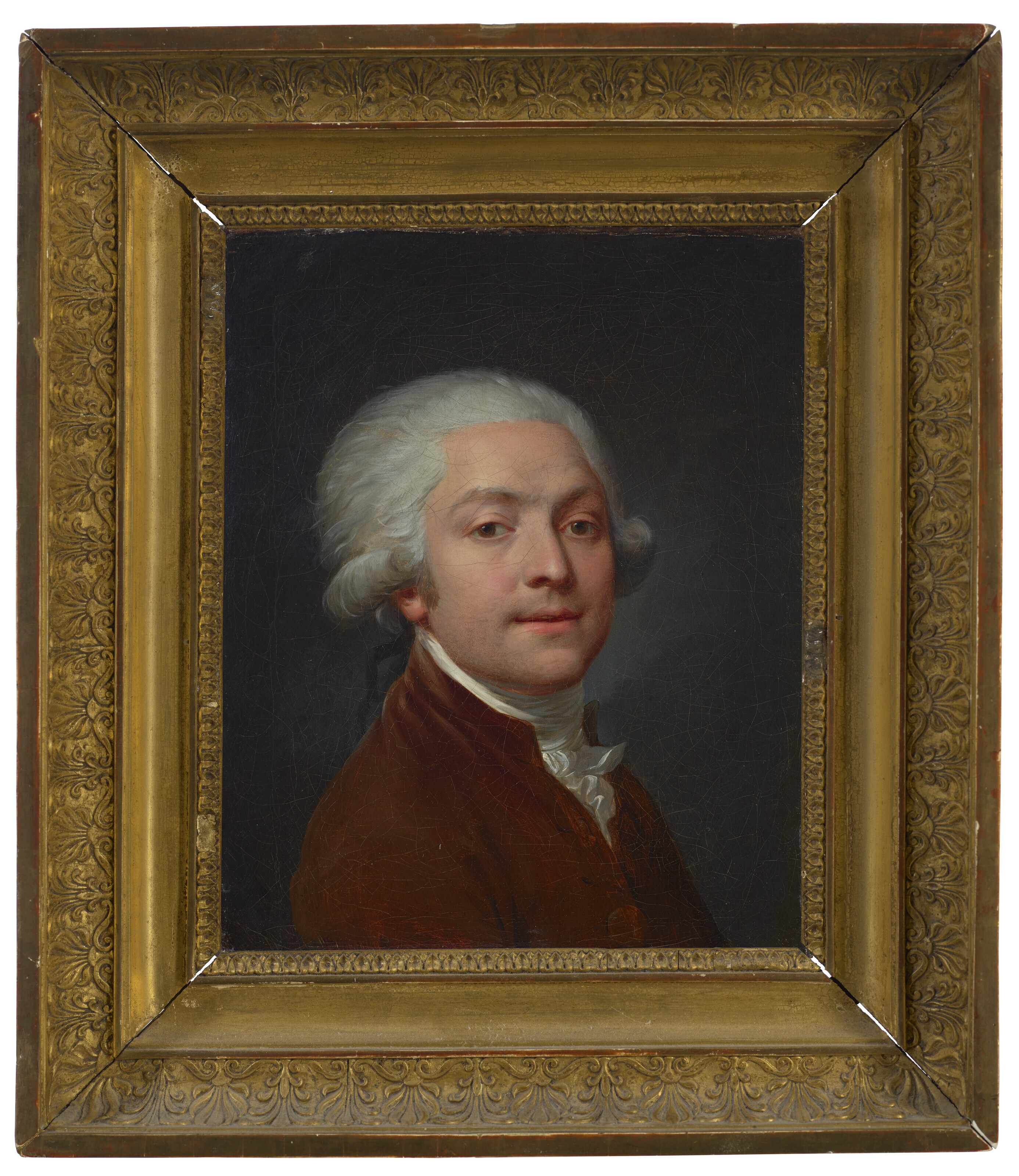 Jean Baptiste Regnault — Портрет джентльмена, до пояса