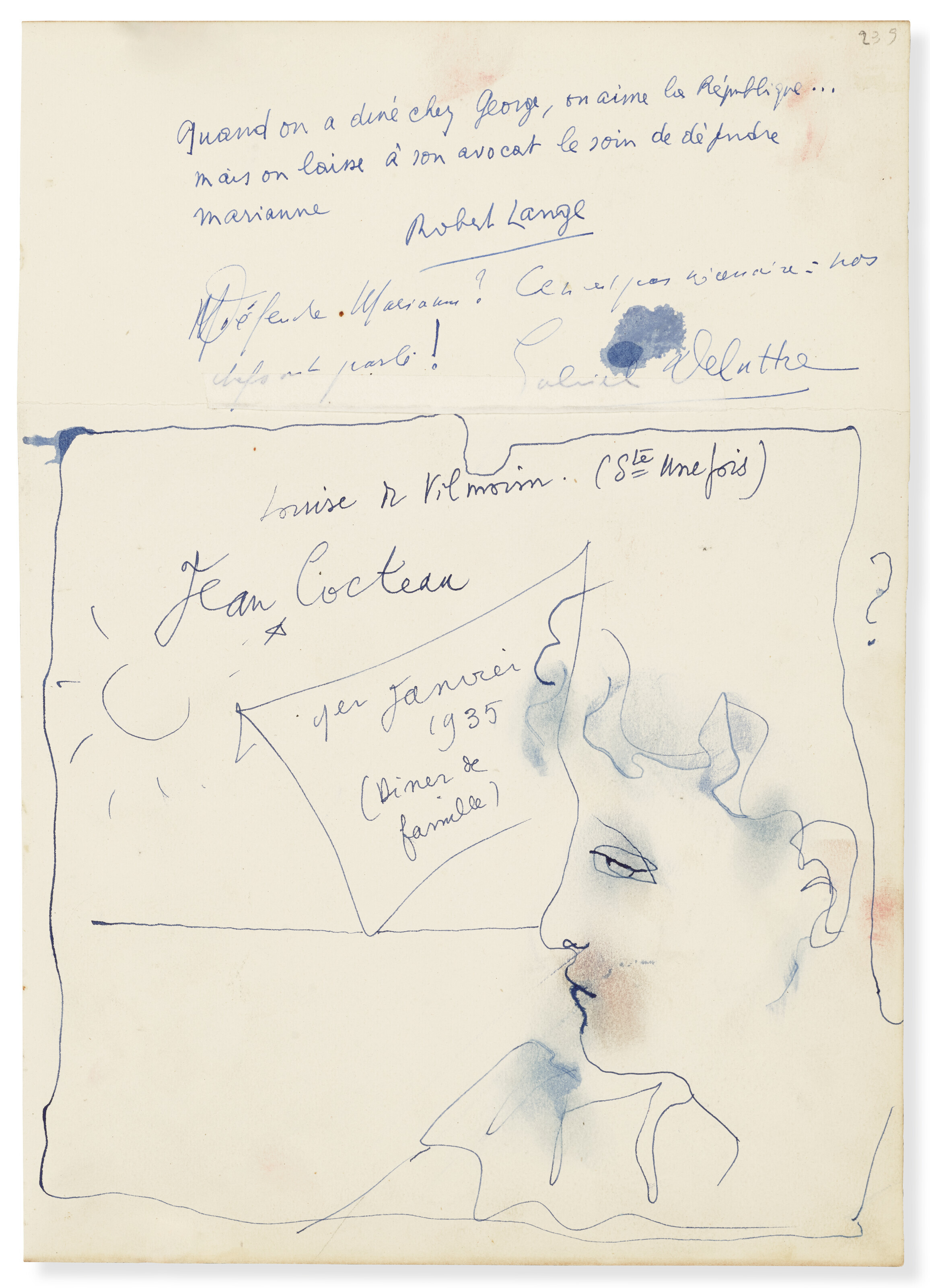 Jean Cocteau — Профиль человека, изображение 3