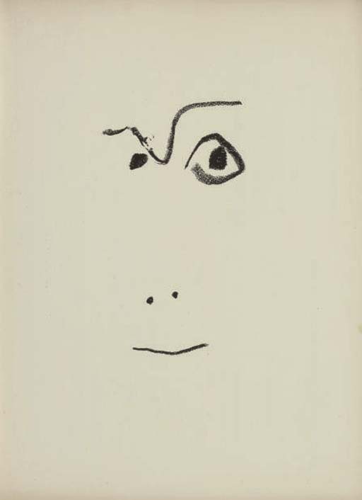 Jean Cocteau — Жан Кокто, Пикассо, 1916-1961, "Эдитейшн дю Роше", Монако, 1962 (Б. 1037-61; М. 358-81; кн. 117)