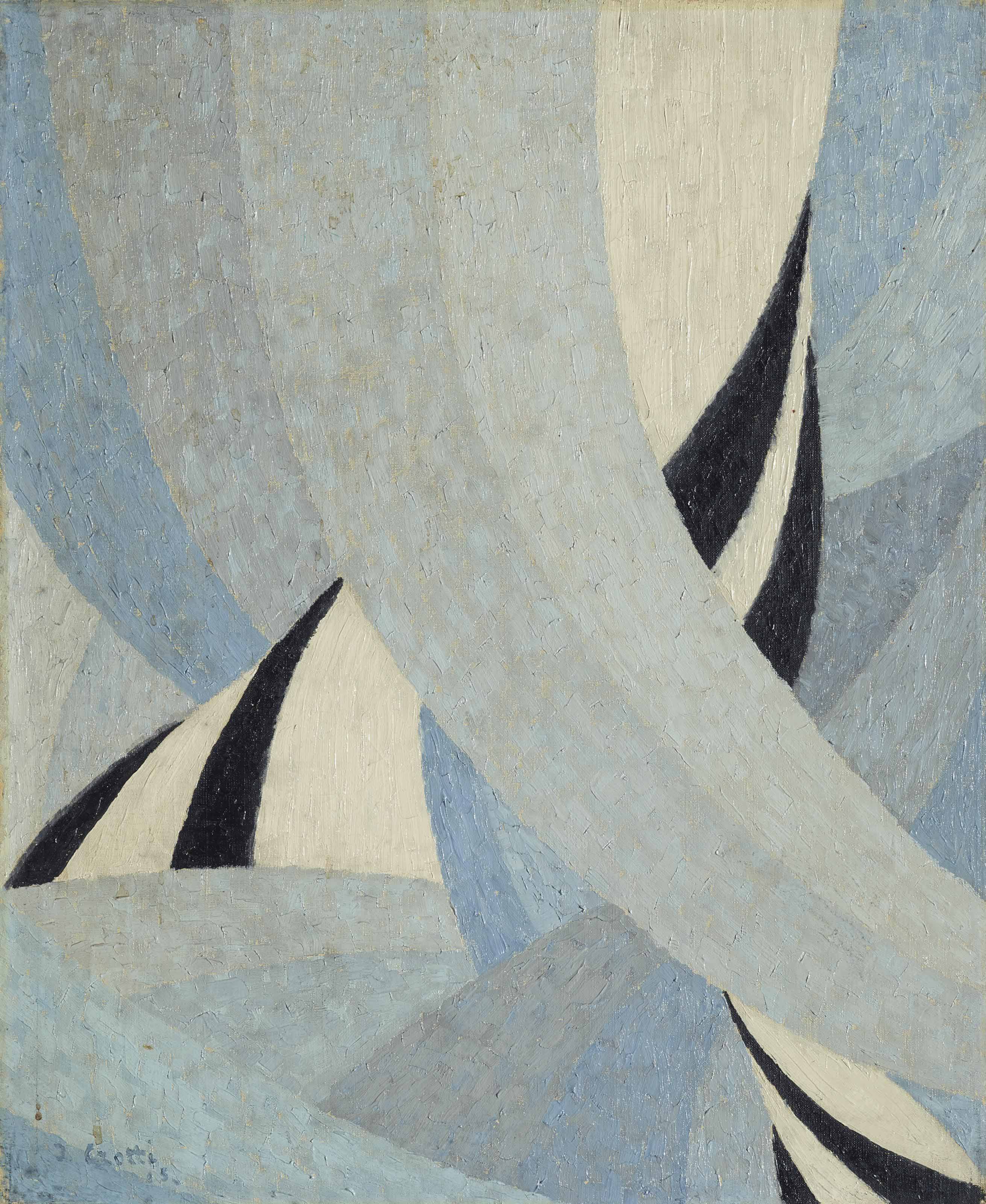 Jean Crotti — Женское платье, 1915