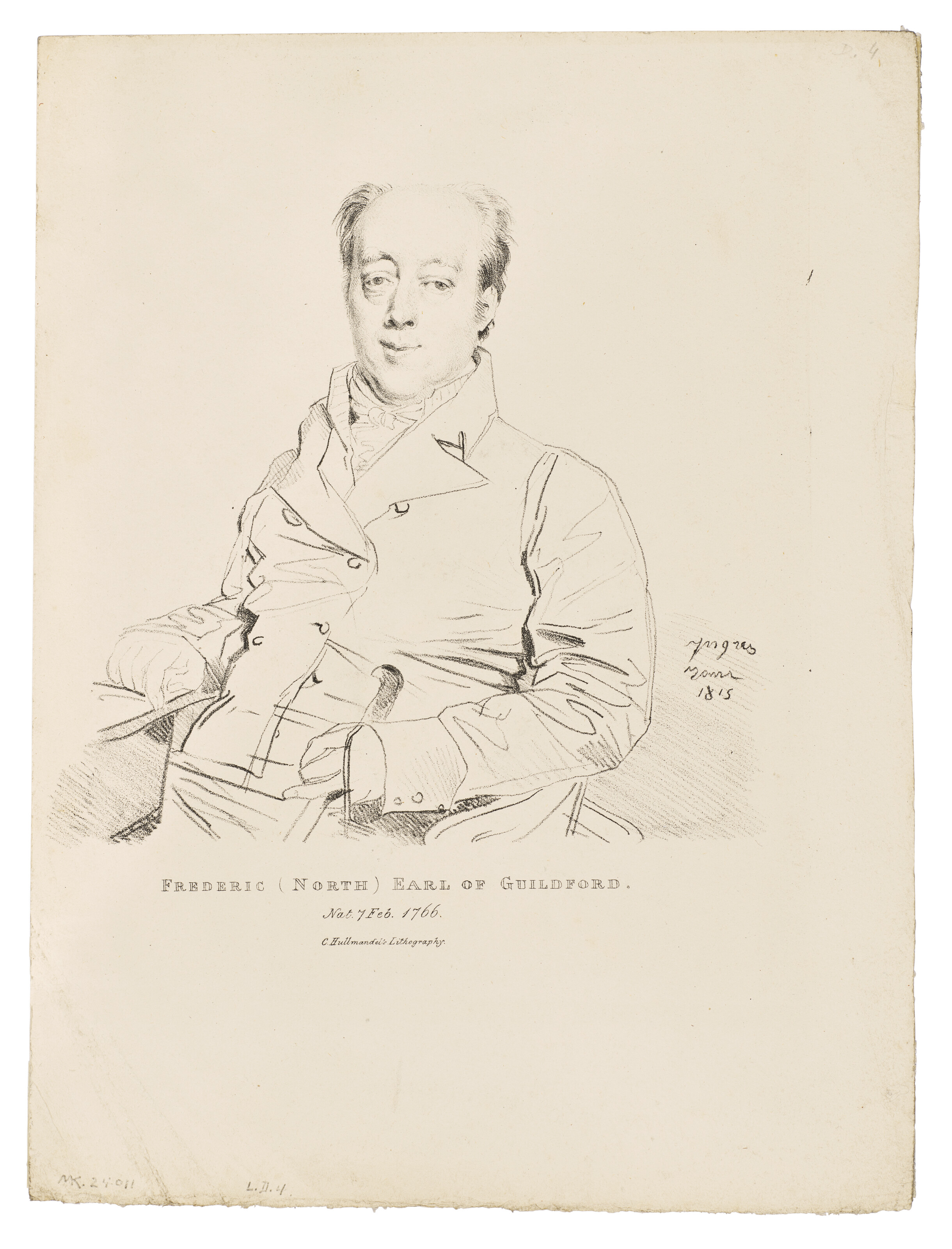 Jean Dominique Ingres — Четыре портрета: Кэтрин Энн Норт, леди Гленберви; Сильвестр Дуглас, лорд Гленберви; достопочтенный Фредерик Сильвестр Дуглас; и Фредерик Норт, граф Гилдфорд., изображение 5