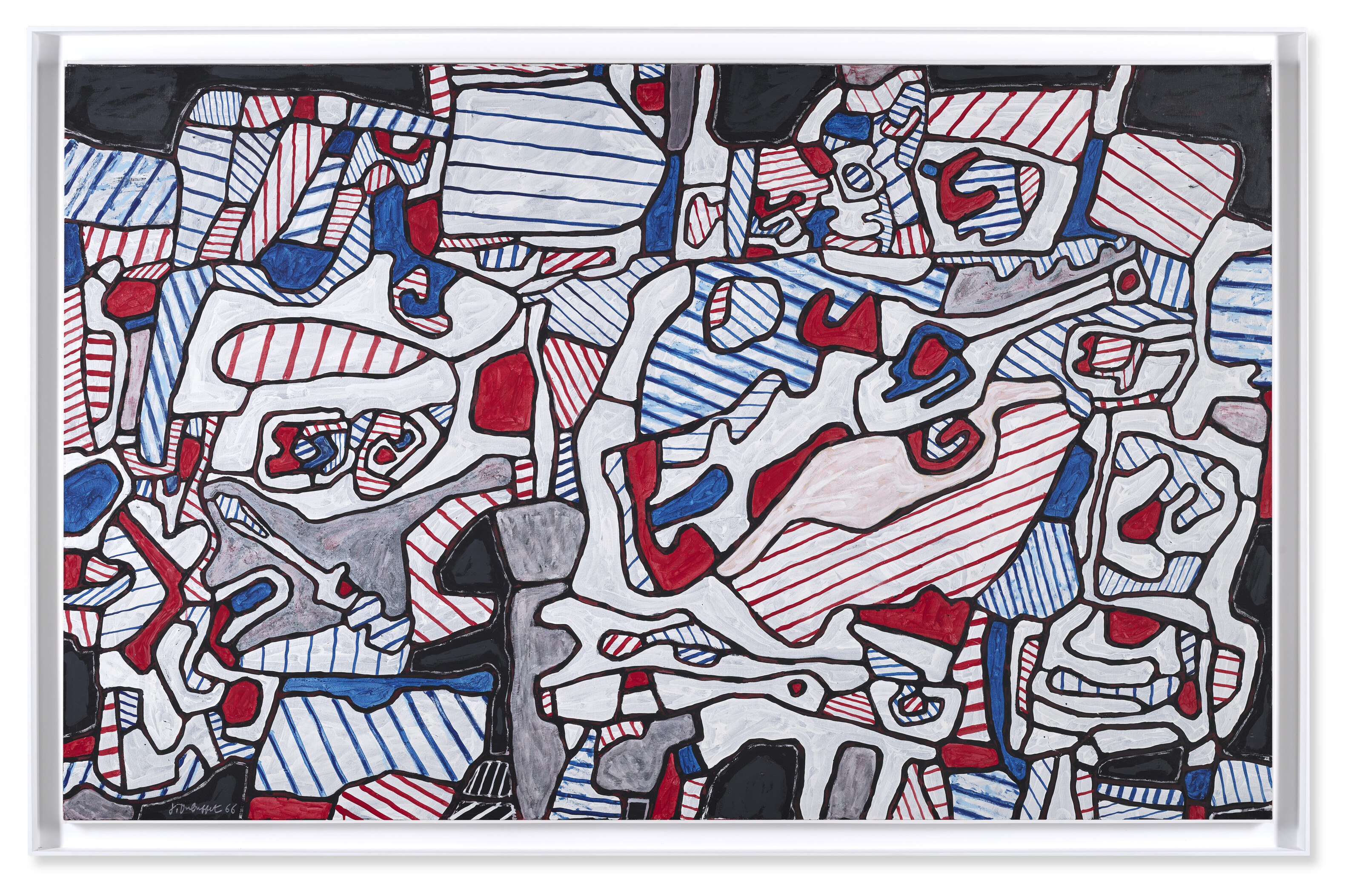 Jean Dubuffet — Домашнее задание (для стрелков на эспадоне) для тет-а-тет с Инкой и маленькими детьми, изображение 2