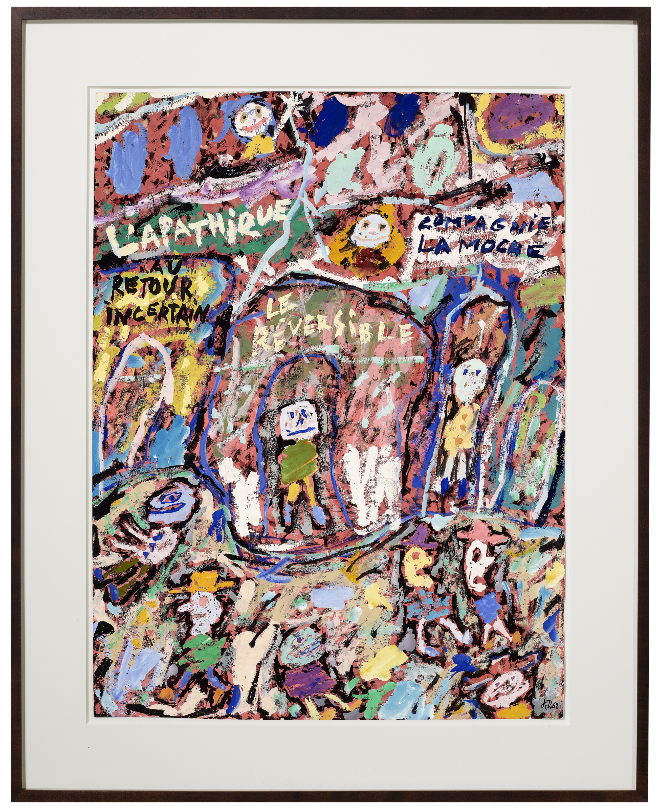 Jean Dubuffet — Неаполь (Городской участок с участием 10 человек), изображение 2