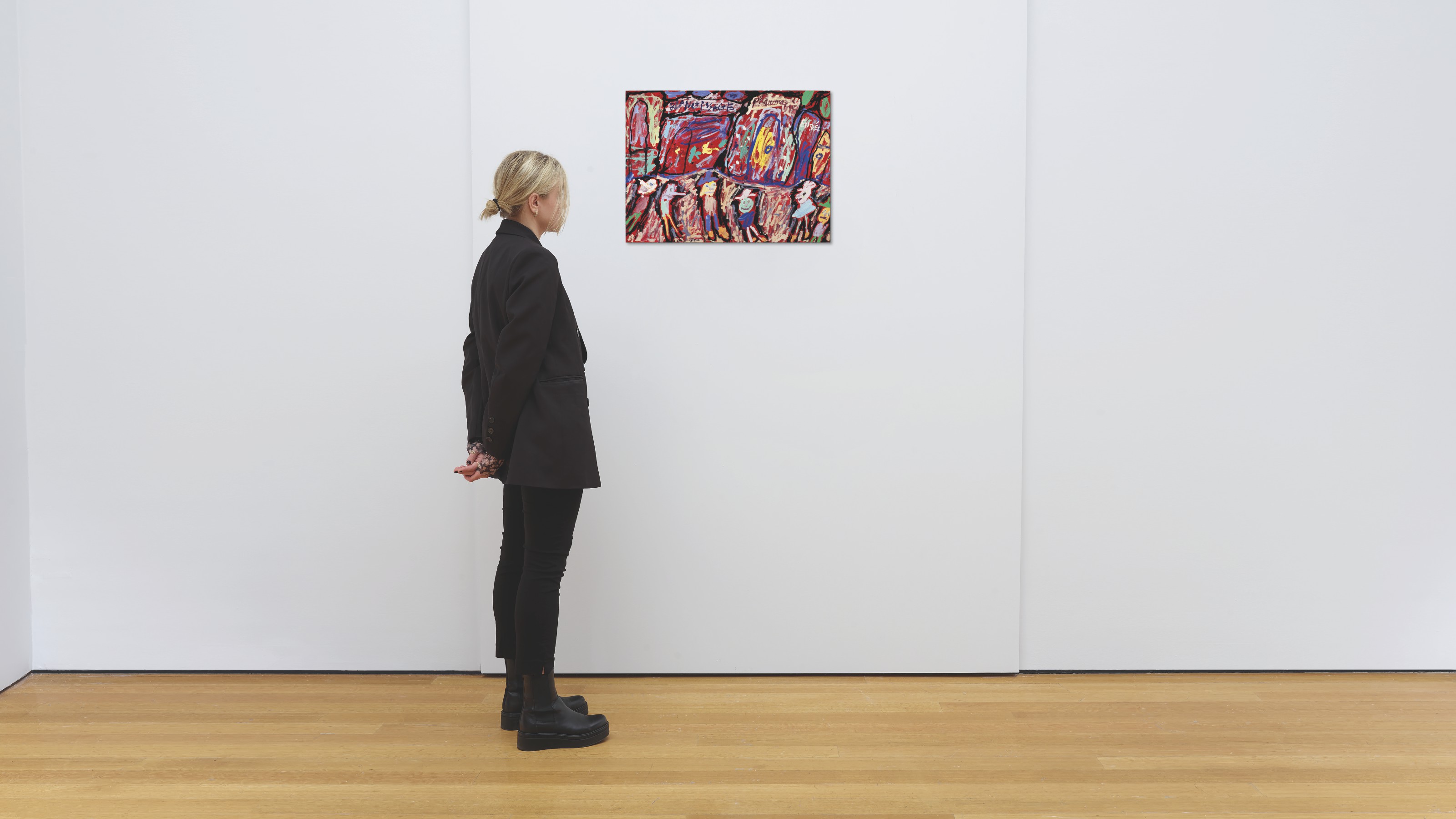 Jean Dubuffet — Бланшиссаж, Аптека (городской участок для шести человек), изображение 4