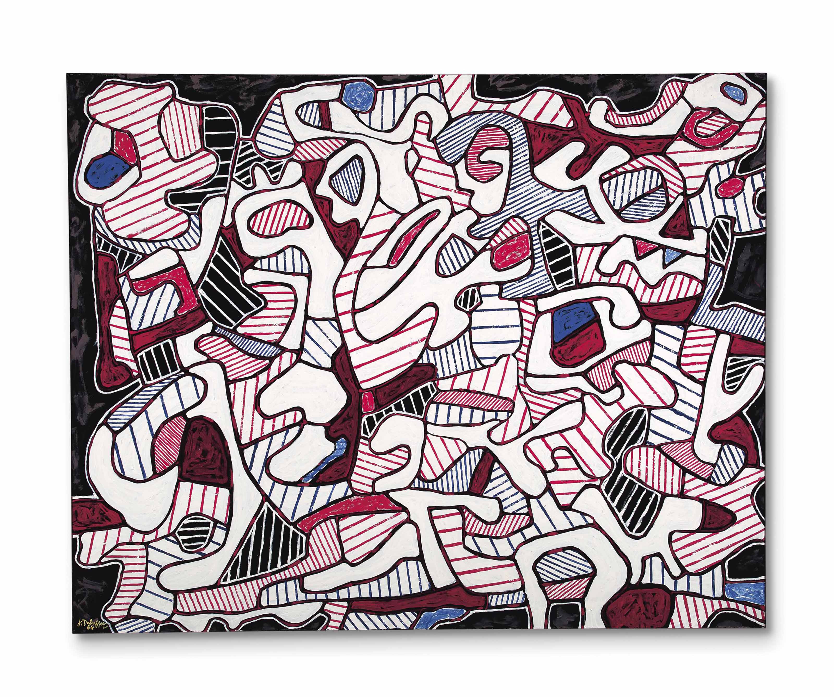 Jean Dubuffet — Veglione d'Austensiles (Карнавал посуды)