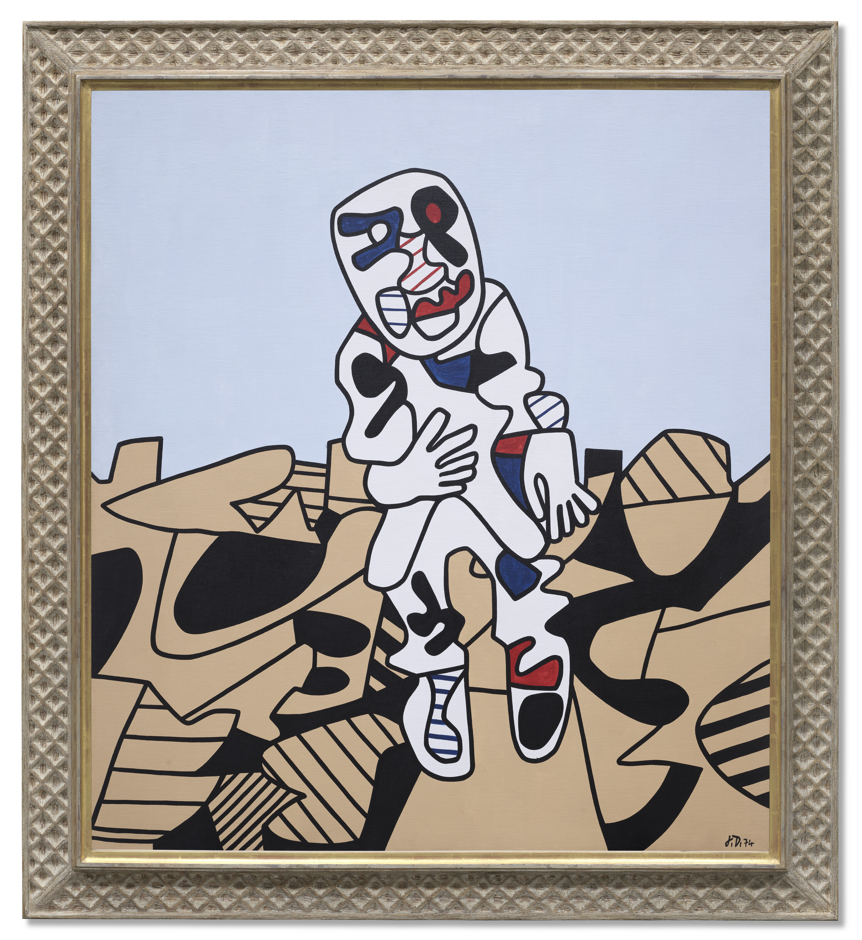 Jean Dubuffet — Марш в Кампань, изображение 2