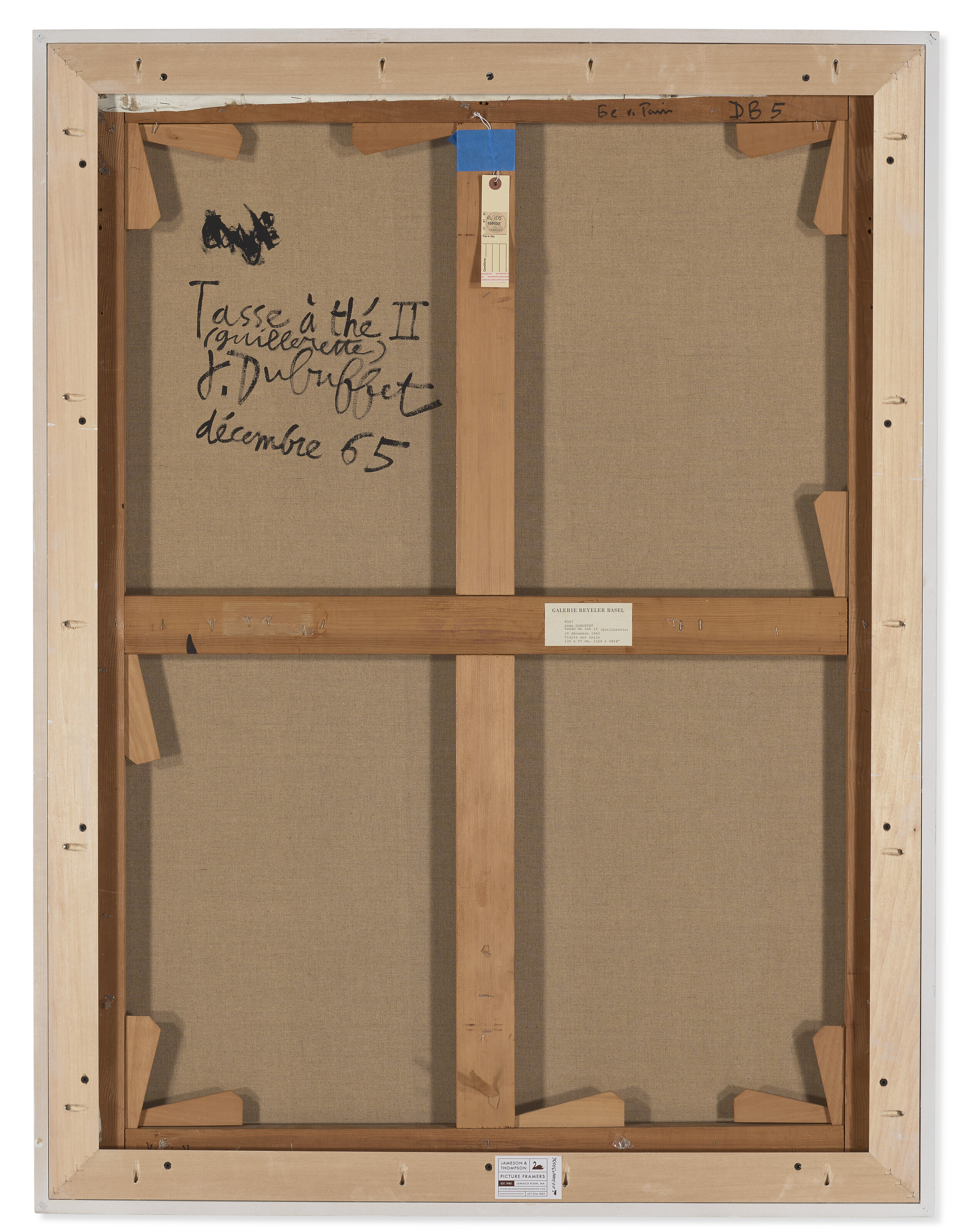 Jean Dubuffet — Тасса де те II (Гильеретта), изображение 3