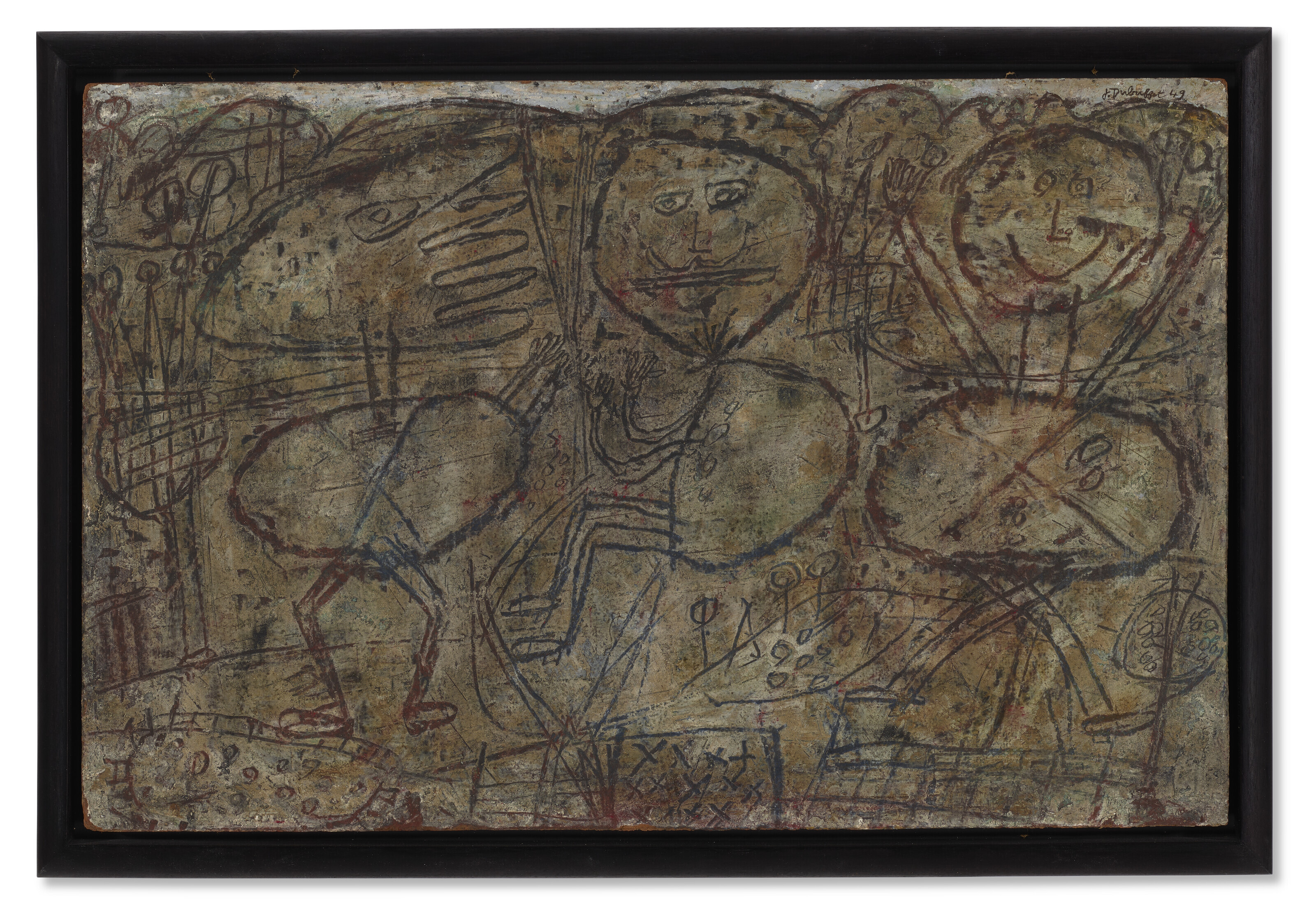 Jean Dubuffet — Оплата за три перонажа, изображение 2