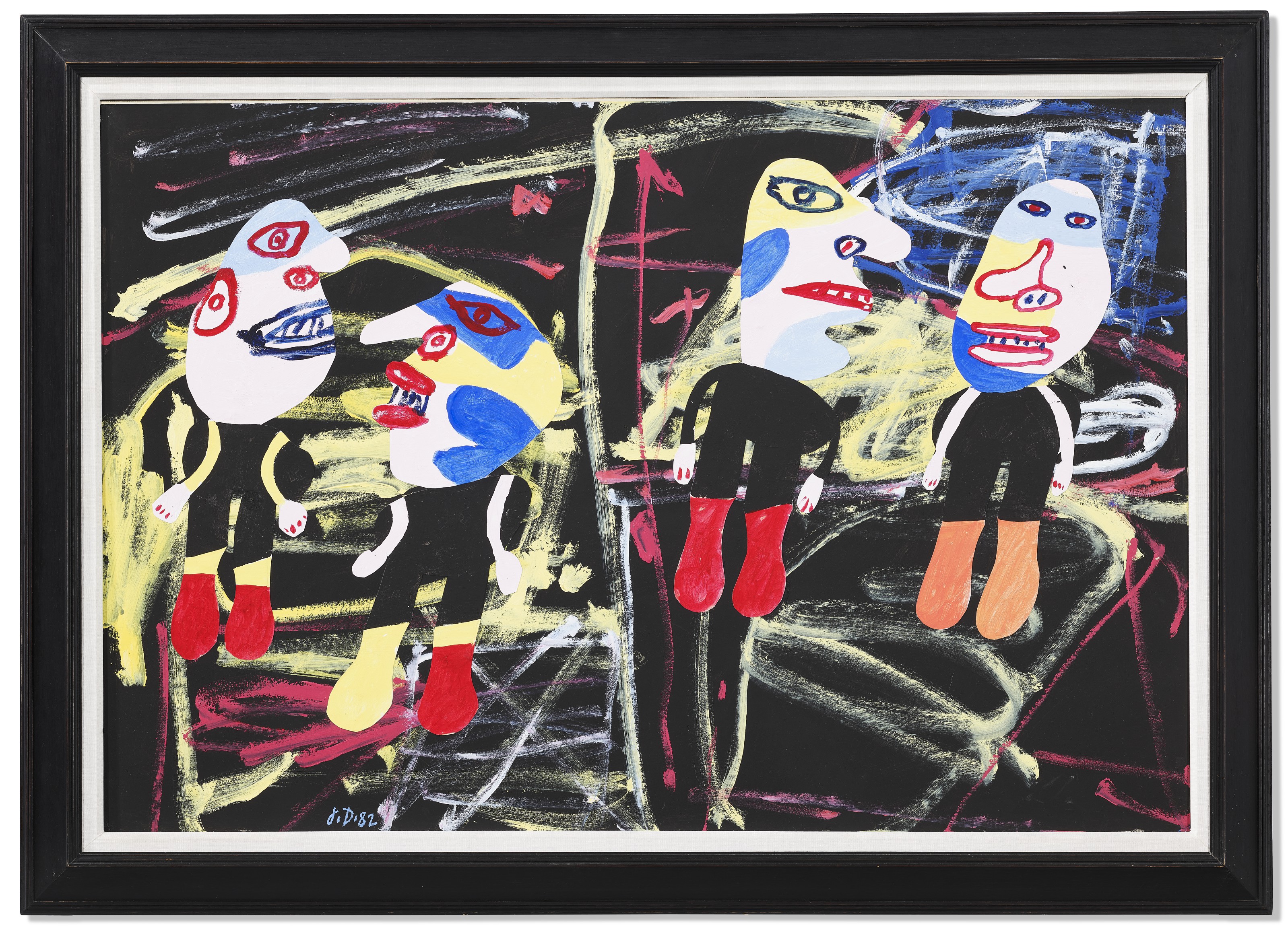 Jean Dubuffet — Неистовые коллажи, изображение 2