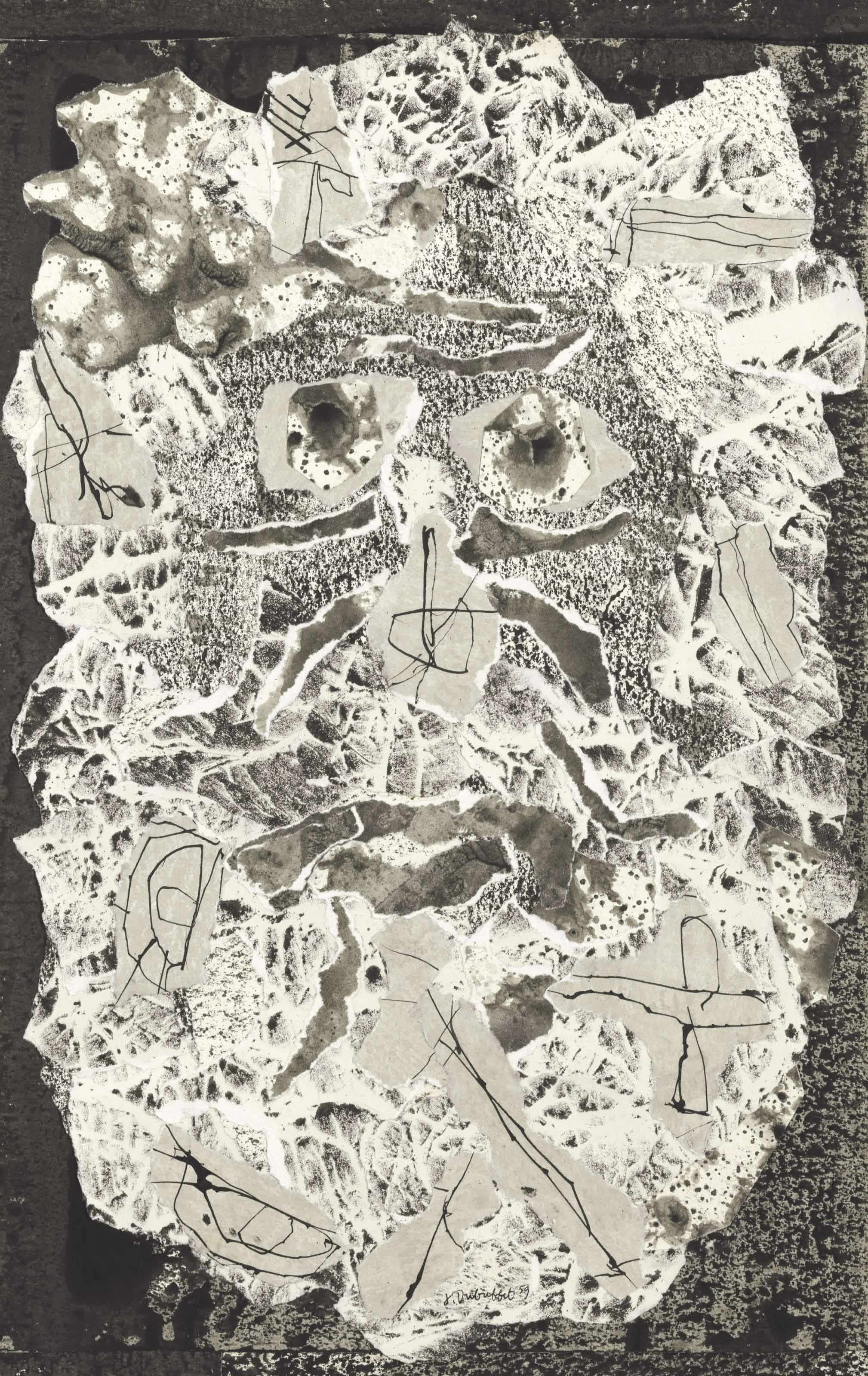 Jean Dubuffet — Тет-а-тет Барбу