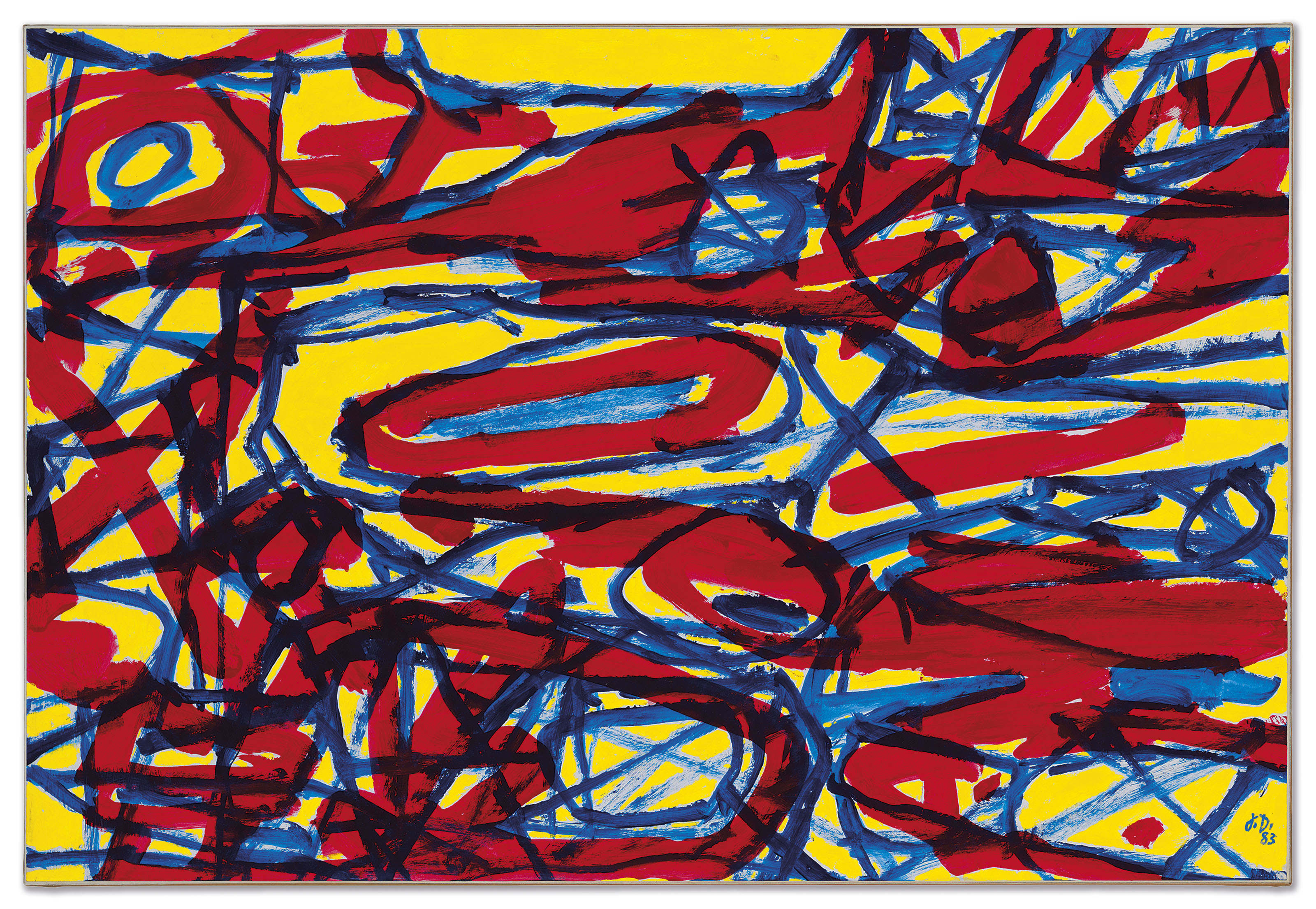 Jean Dubuffet — Болото G 90 (Коулун), изображение 2