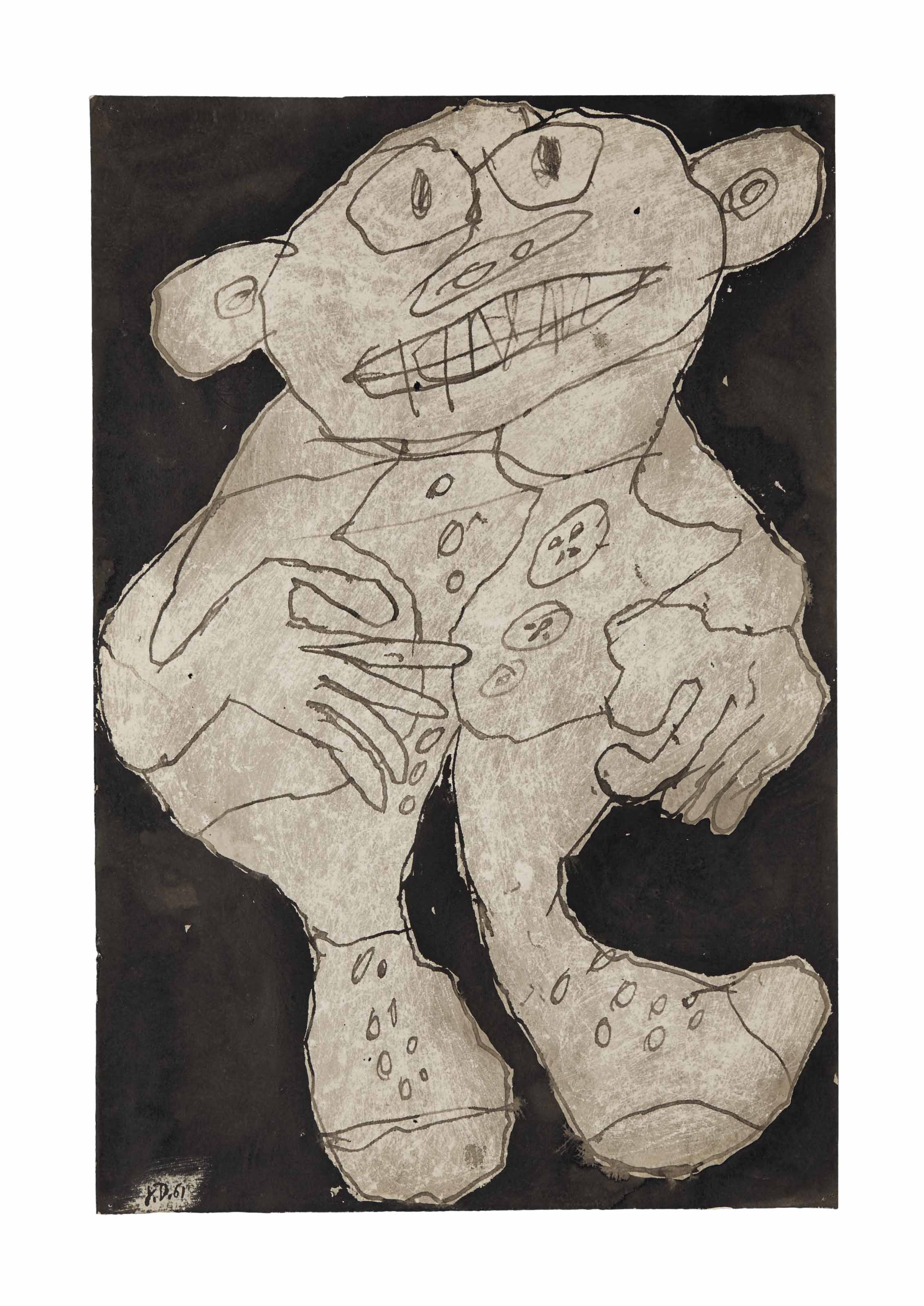 Jean Dubuffet — Аллегр (жизнерадостный)