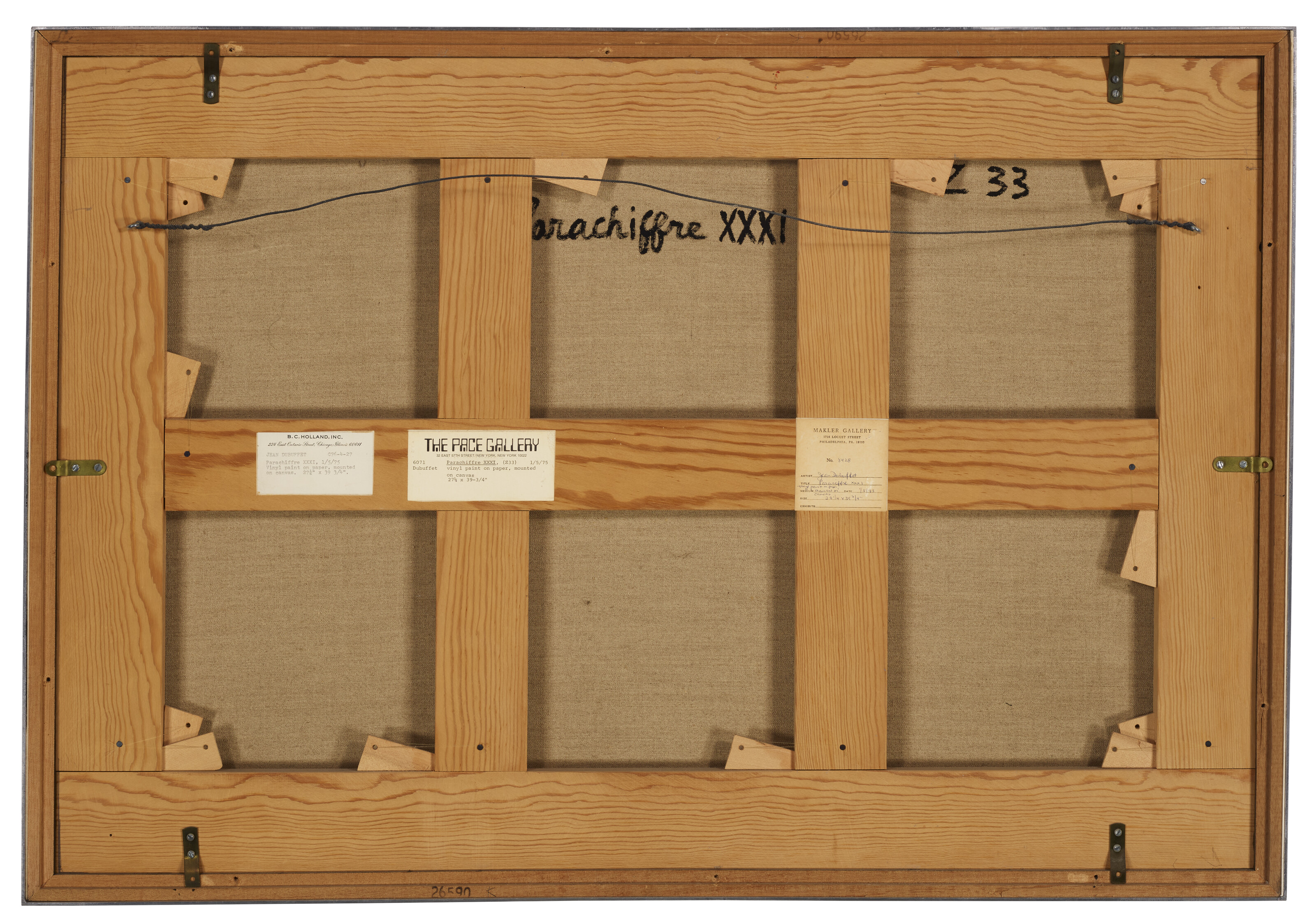 Jean Dubuffet — Парашют XXXI, изображение 2