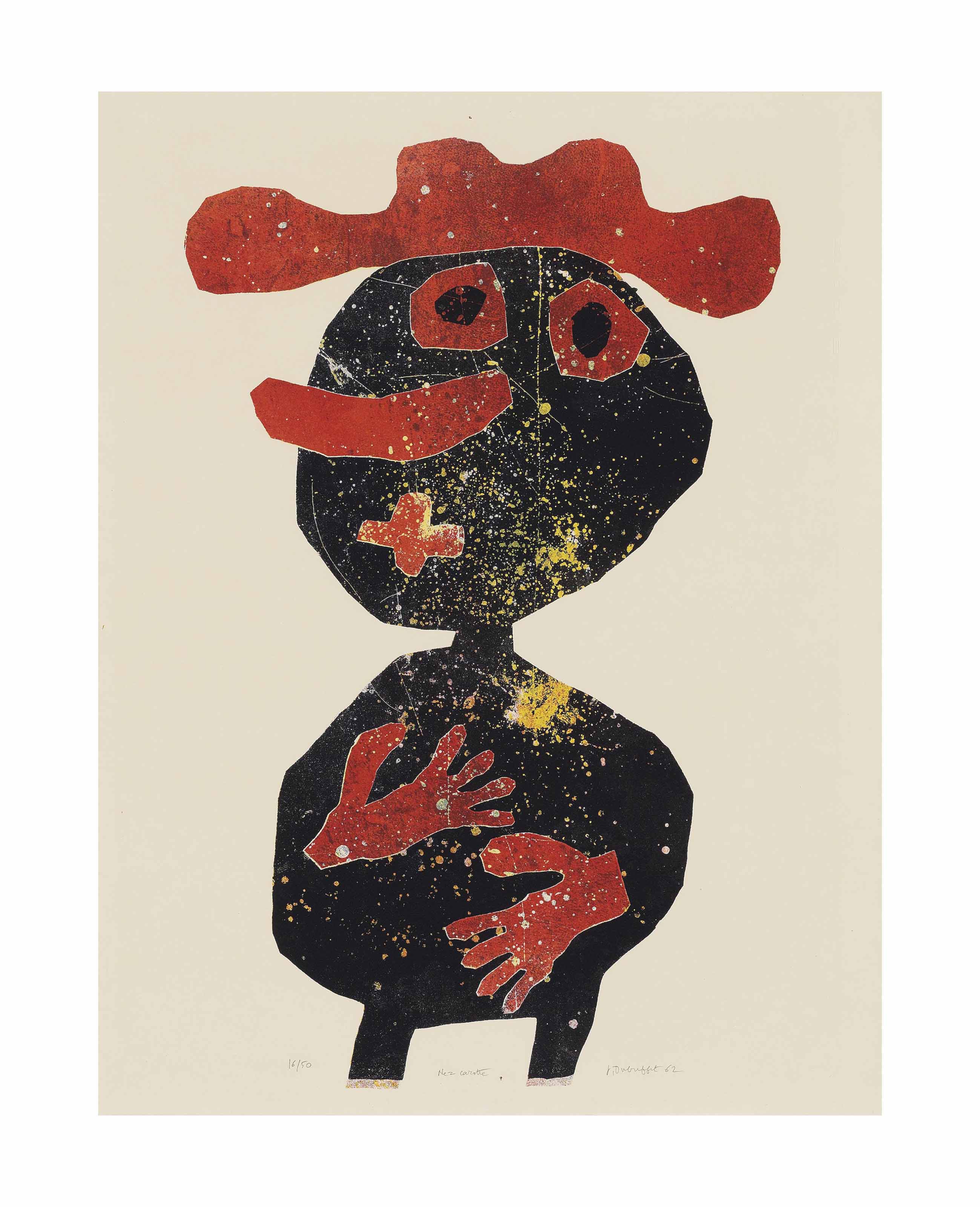 Jean Dubuffet — Нез Каротте