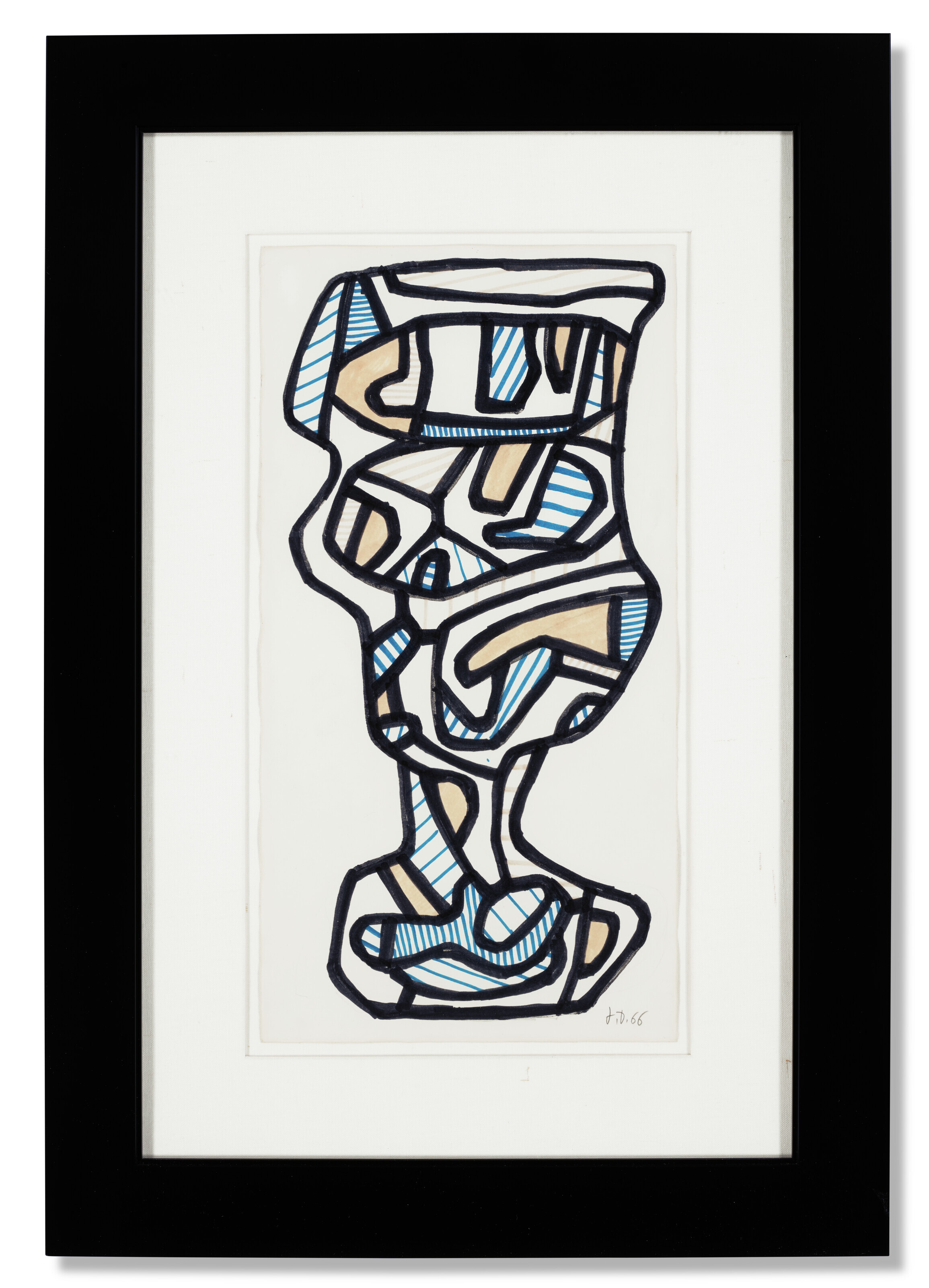 Jean Dubuffet — История о востоке VII, изображение 2