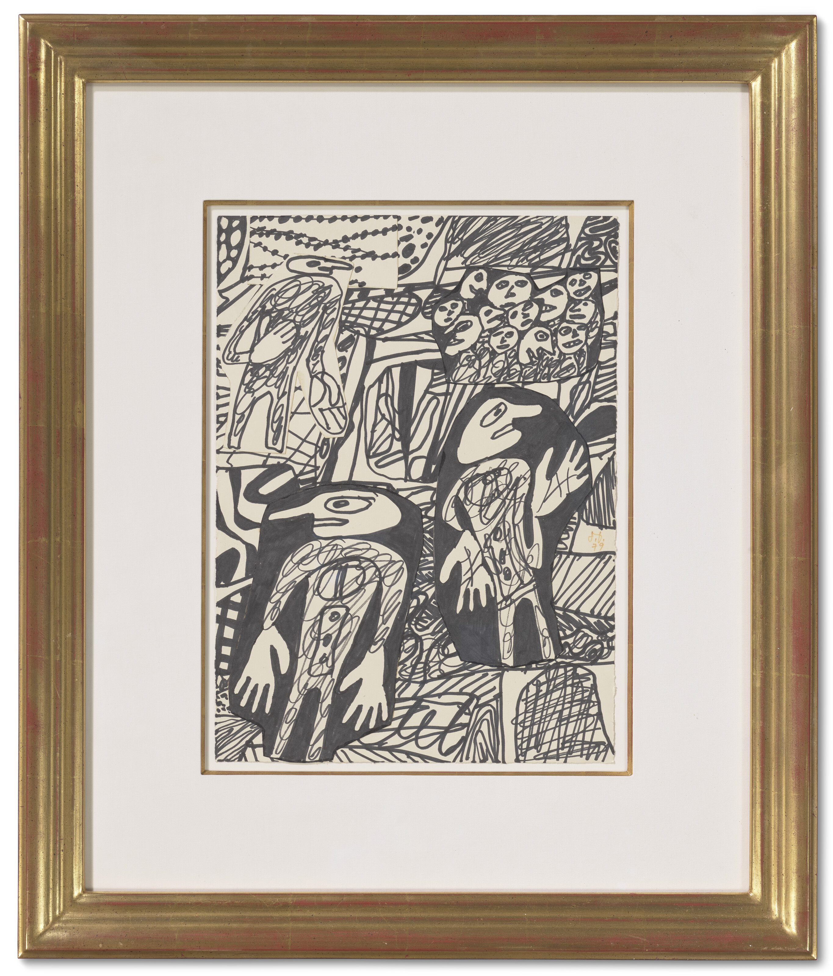 Jean Dubuffet — Ситуация С, изображение 2