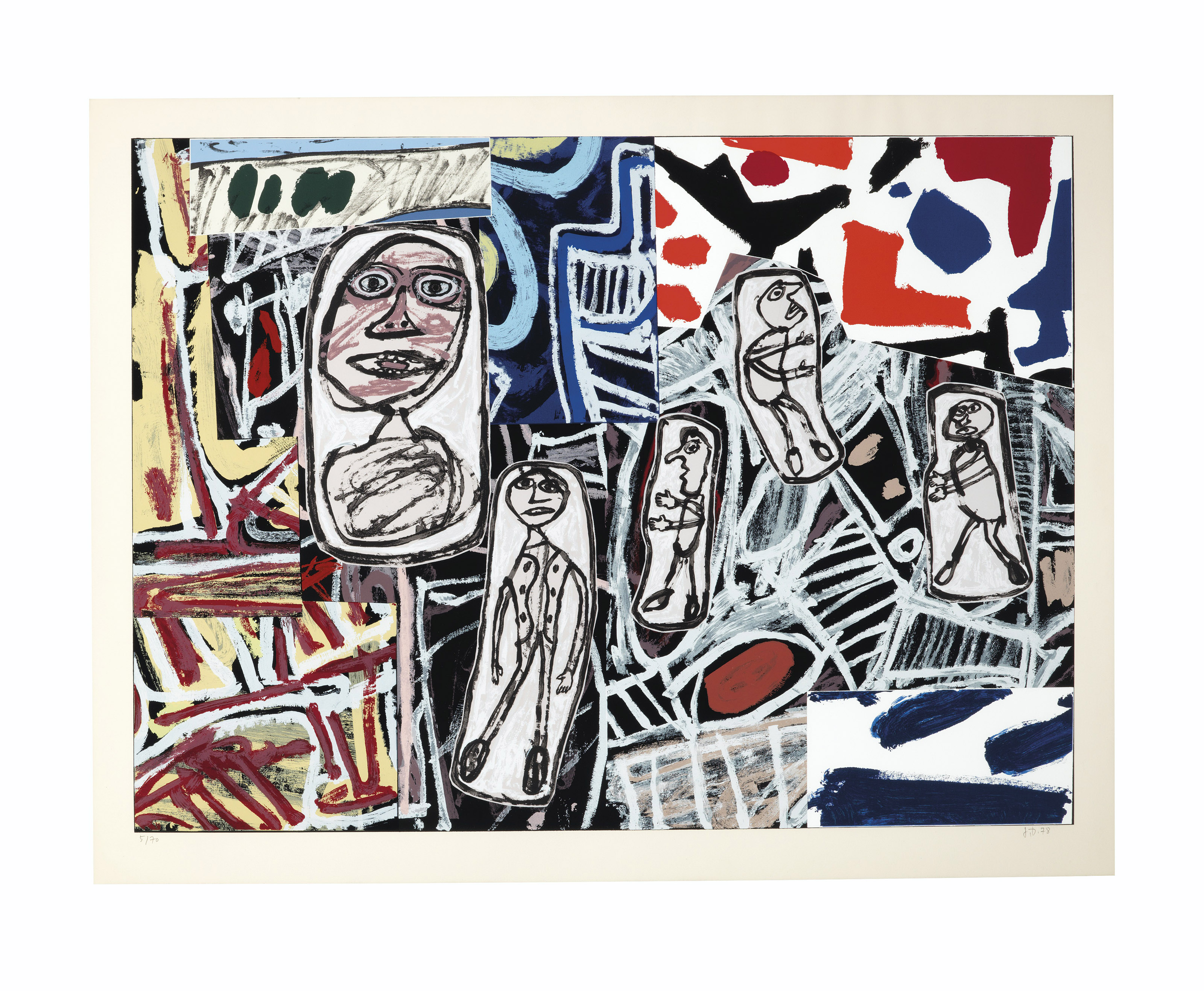 Jean Dubuffet — Свершившиеся факты I-III, изображение 3