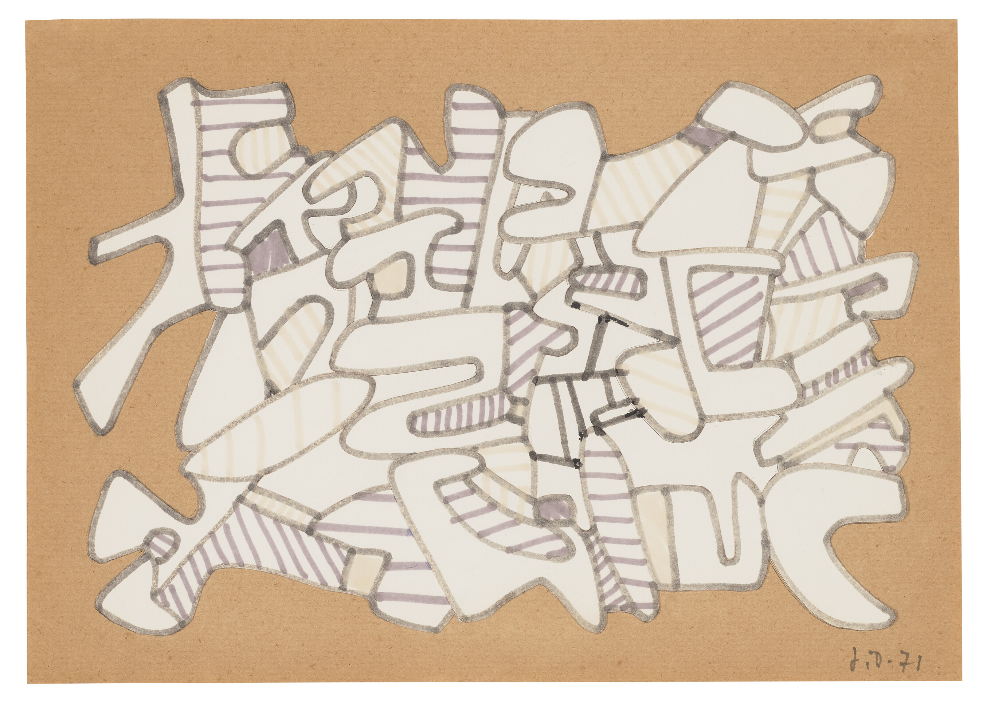 Jean Dubuffet — Полиморфизм I