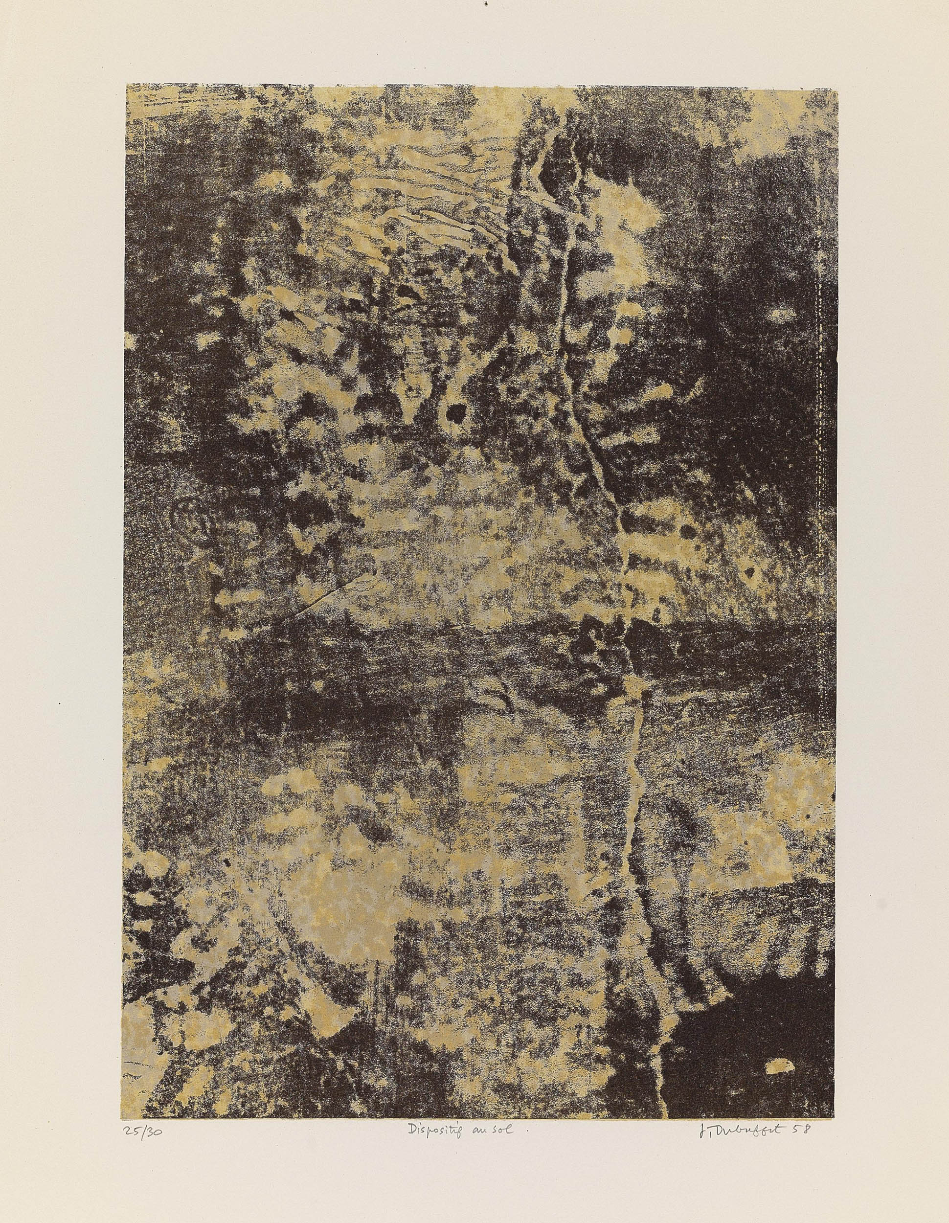 Jean Dubuffet — Тридцать четыре тарелки от: Les Phénomènes