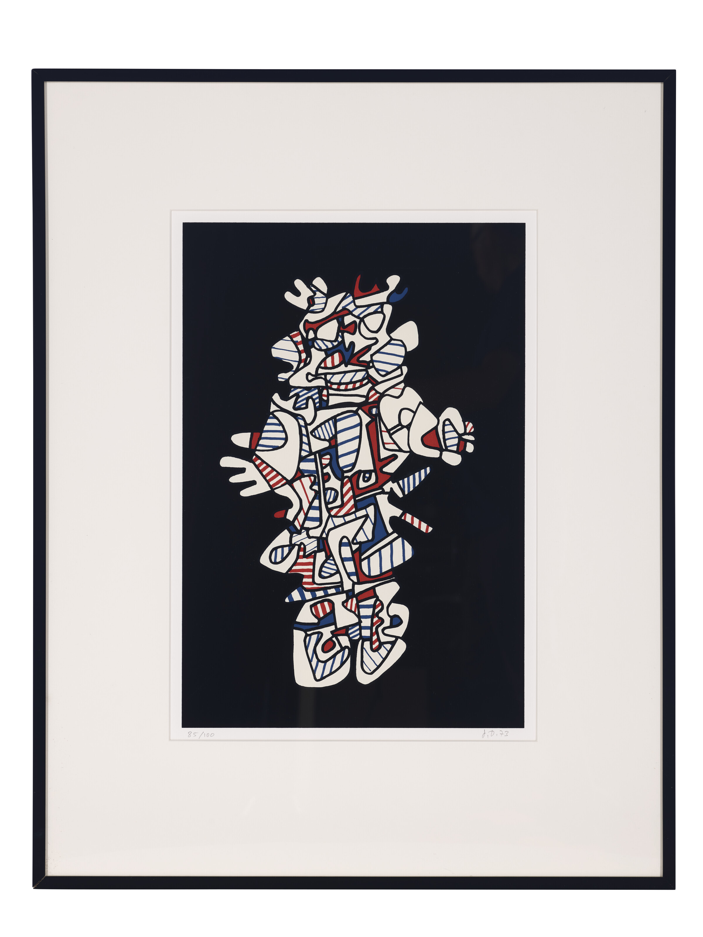 Jean Dubuffet — Эпифанор, из "мимолетных присутствий", изображение 2