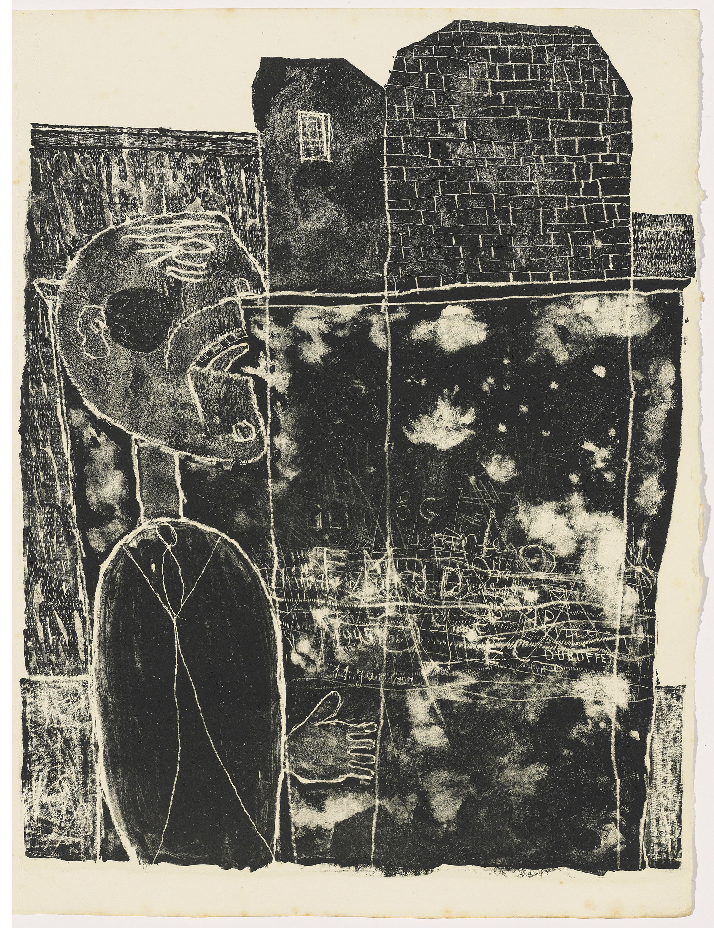 Jean Dubuffet — Муры - 12 стихотворений Гильевича, изображение 2