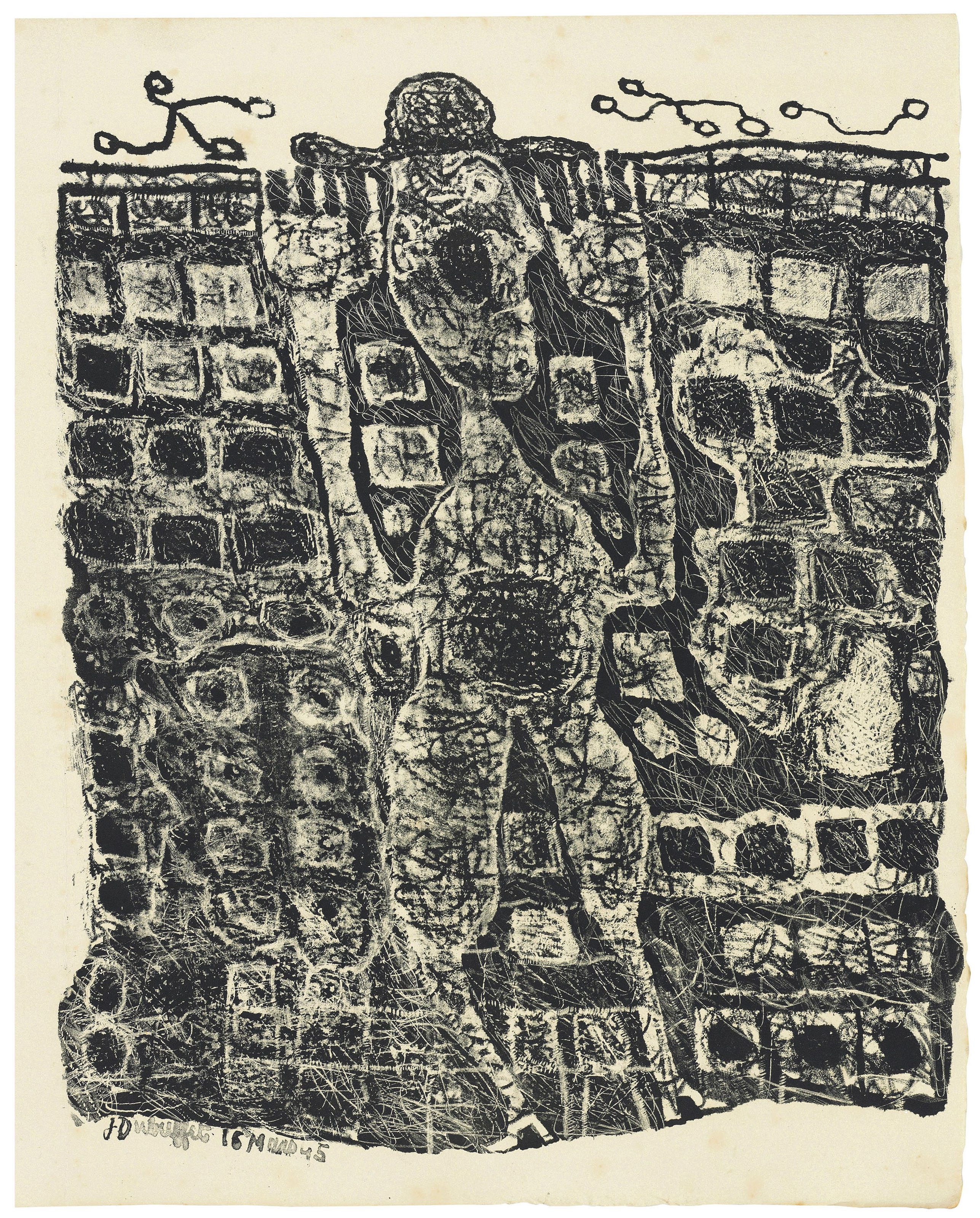 Jean Dubuffet — Муры - 12 стихотворений Гильевича, изображение 5